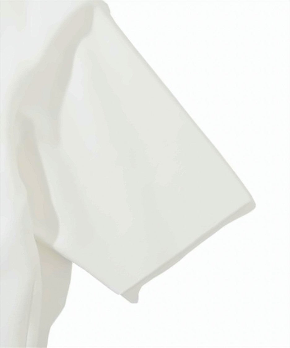 Short-Sleeved Polo Shirt with Logo Patch