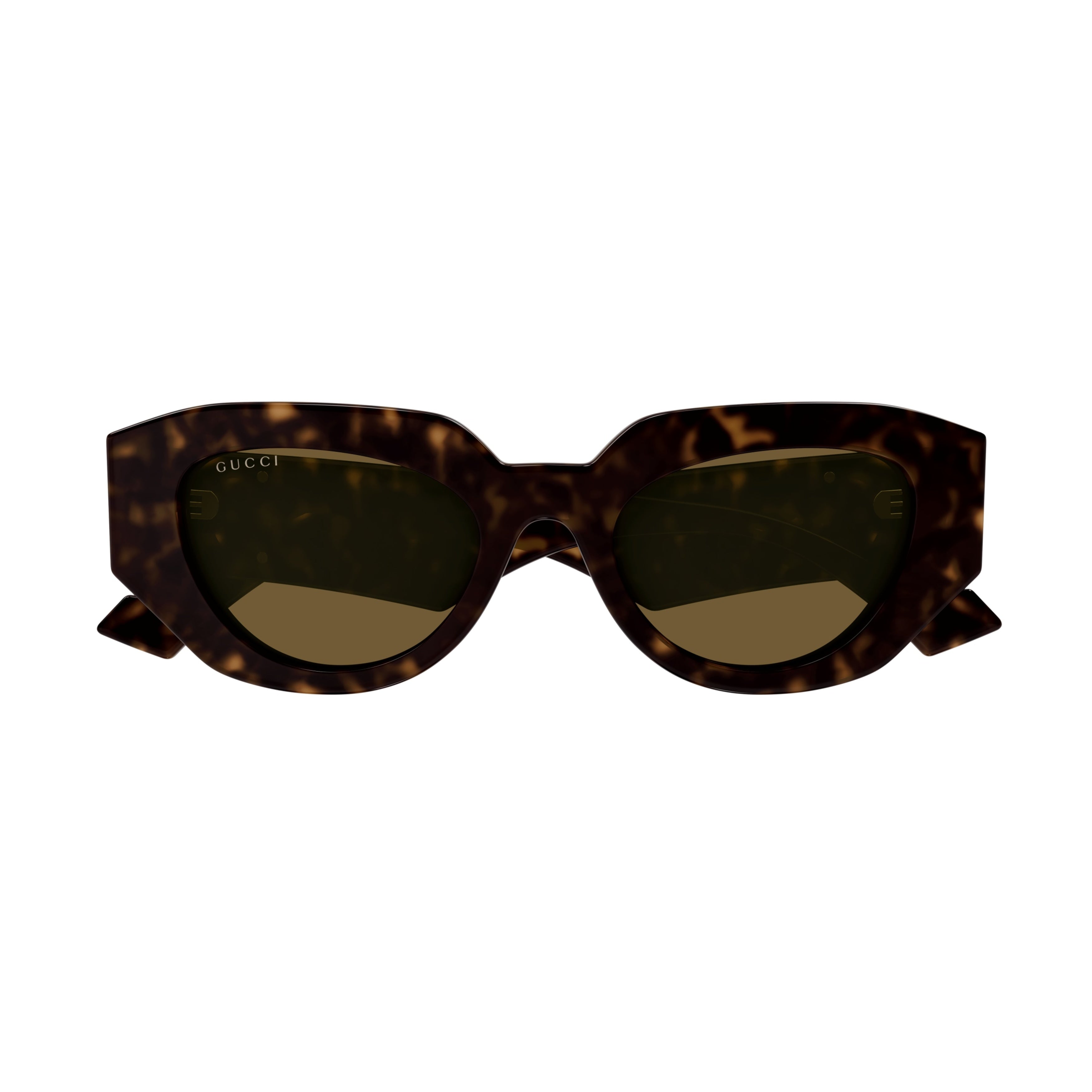 Gg1421s Oversized Tortoiseshell Cat-Eye Sunglasses