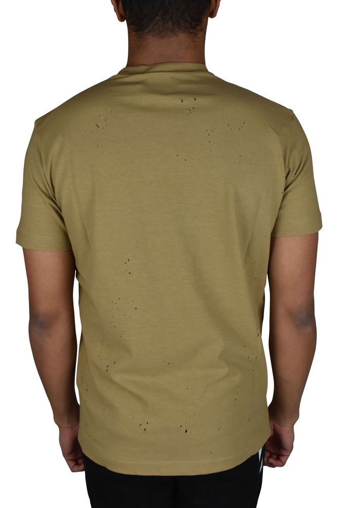 Beige Cotton T-Shirt