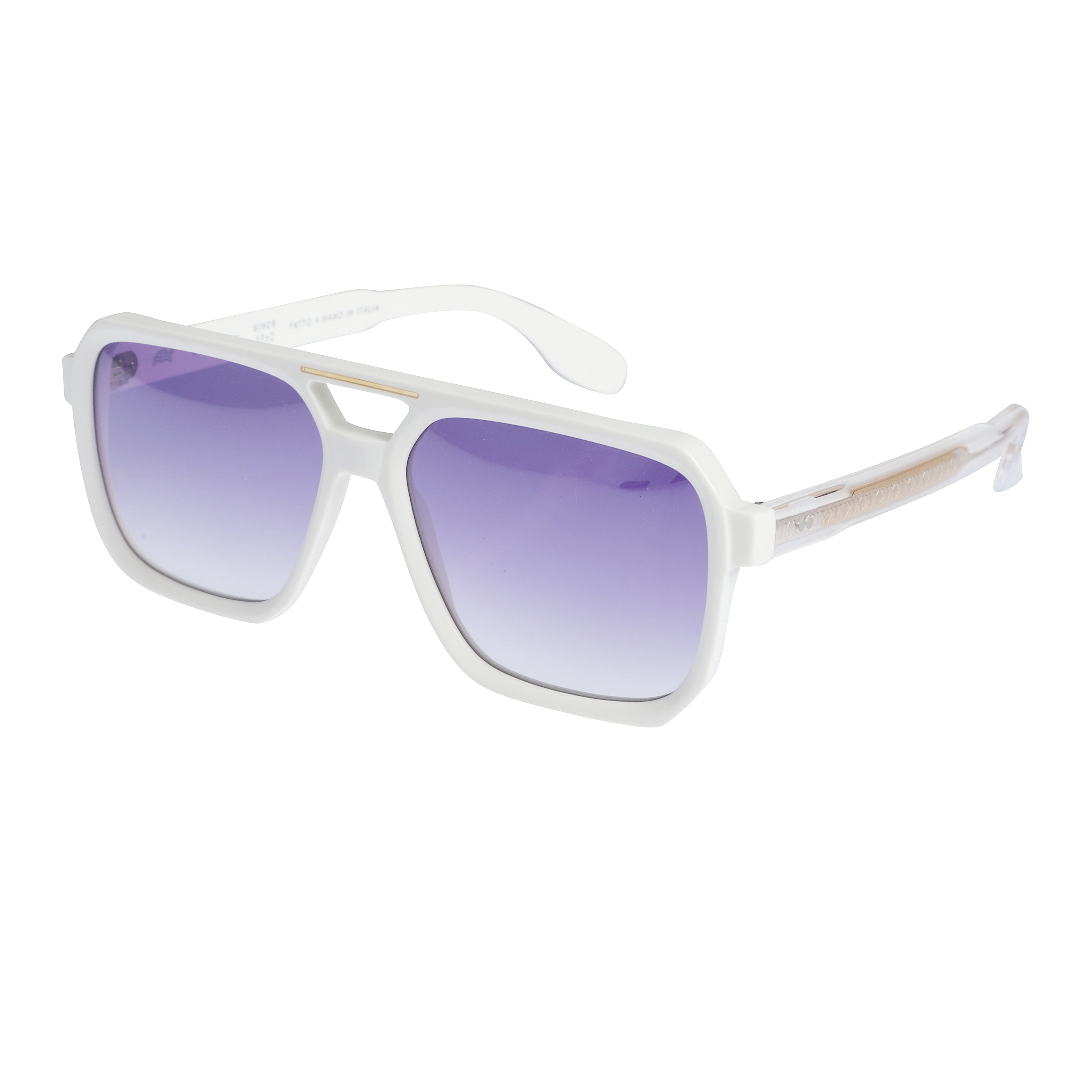 Big 1-58 Oversized Square Frame Sunglasses with Gradient Lenses