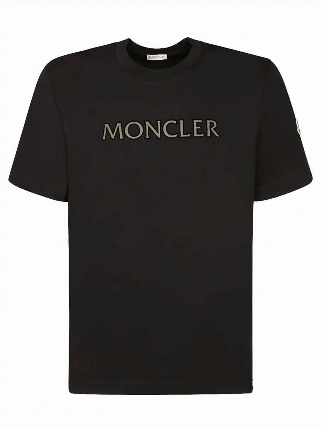 Short-Sleeved Crew Neck T-Shirt With Bold Logo