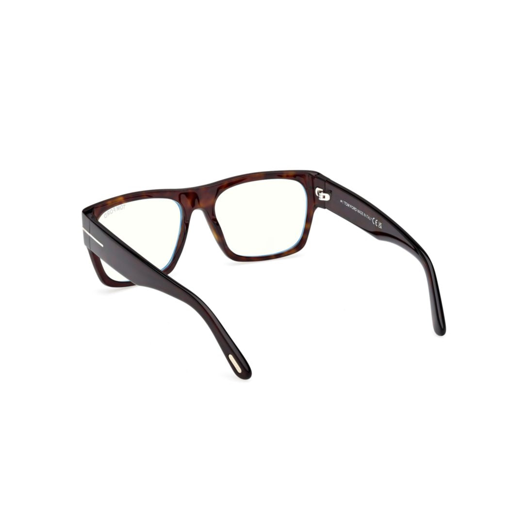 Ft6035-B Tortoiseshell Rectangular Frame Eyeglasses