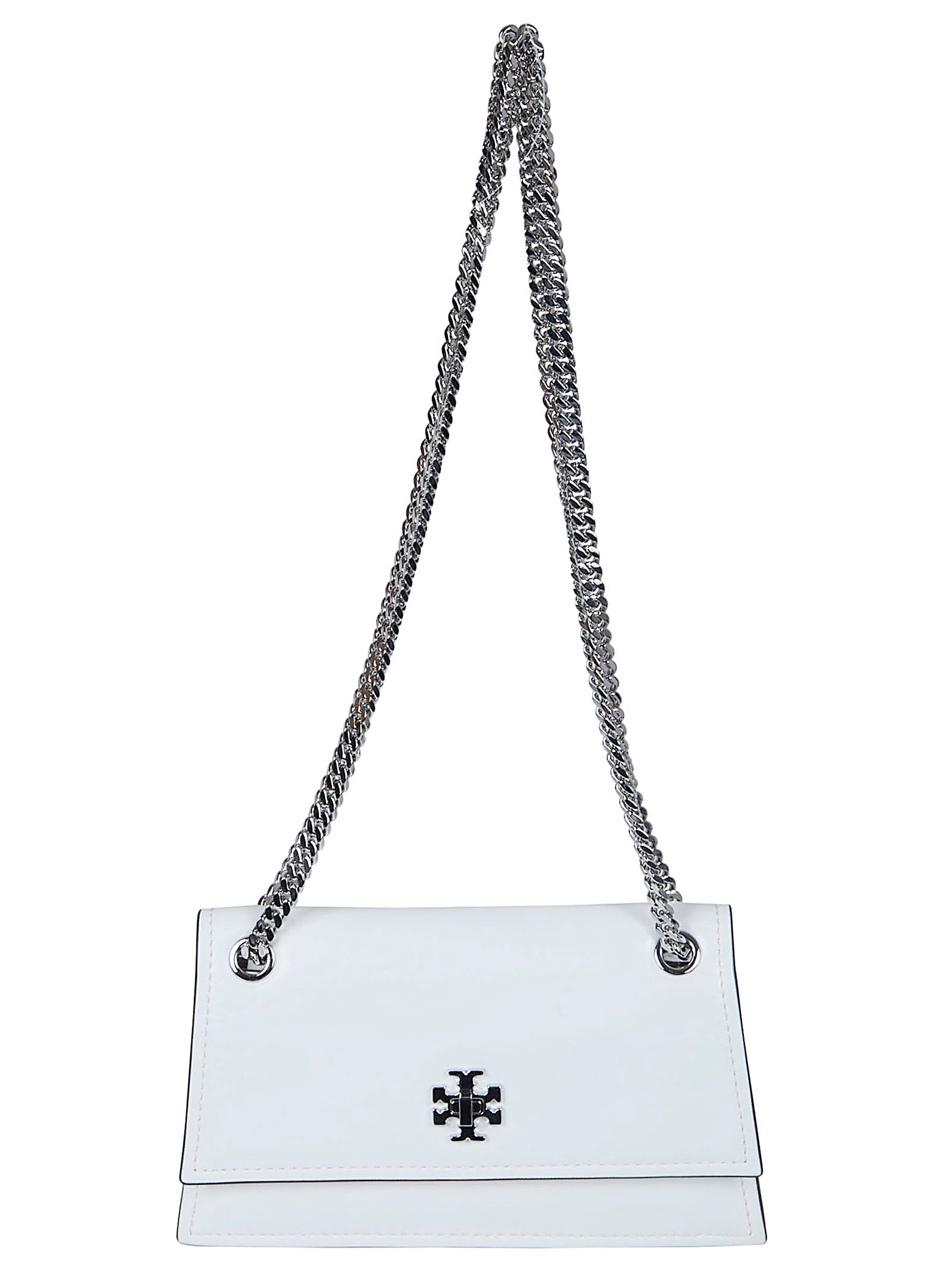 Convertible White Lamb Leather Bag