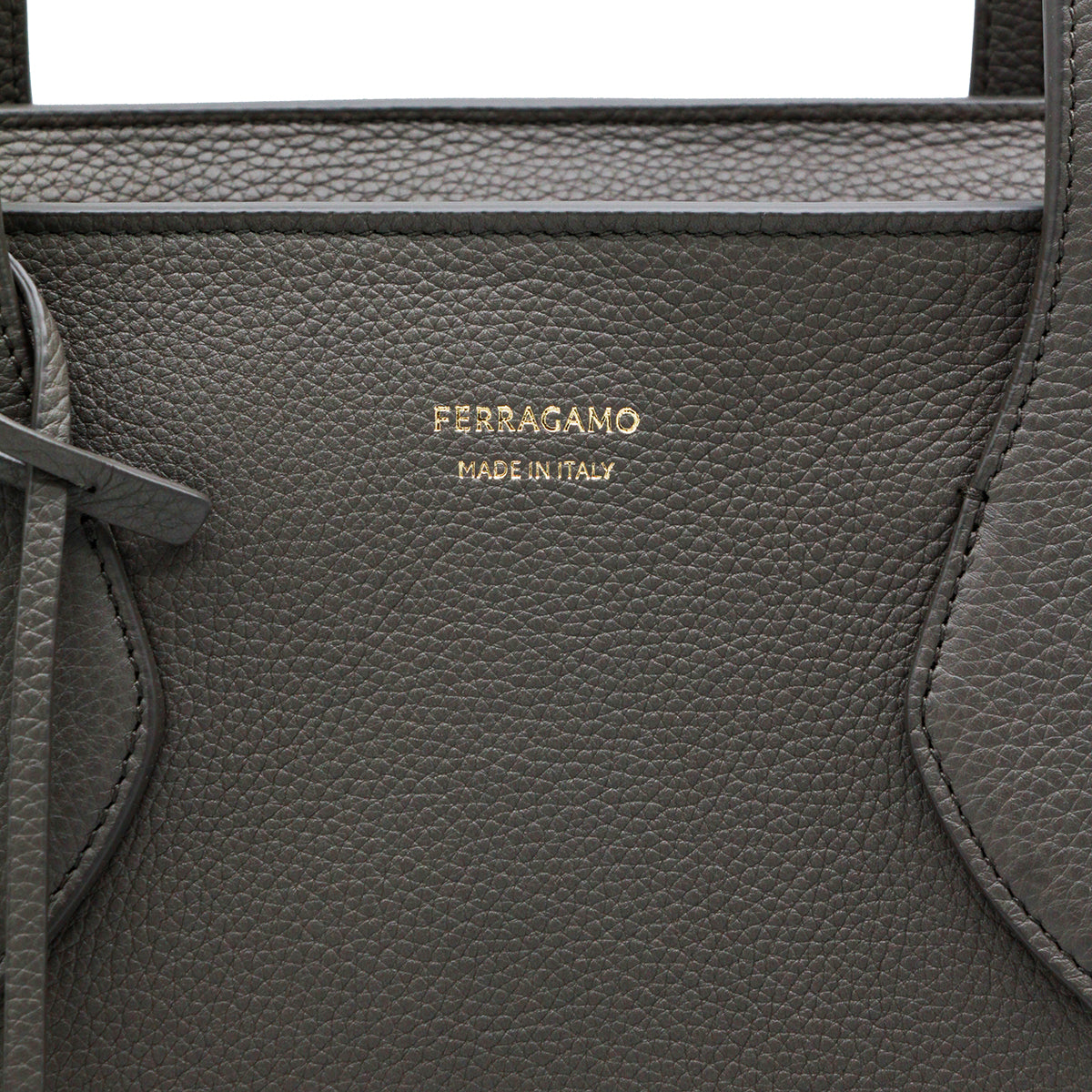 Black Leather Star Tote