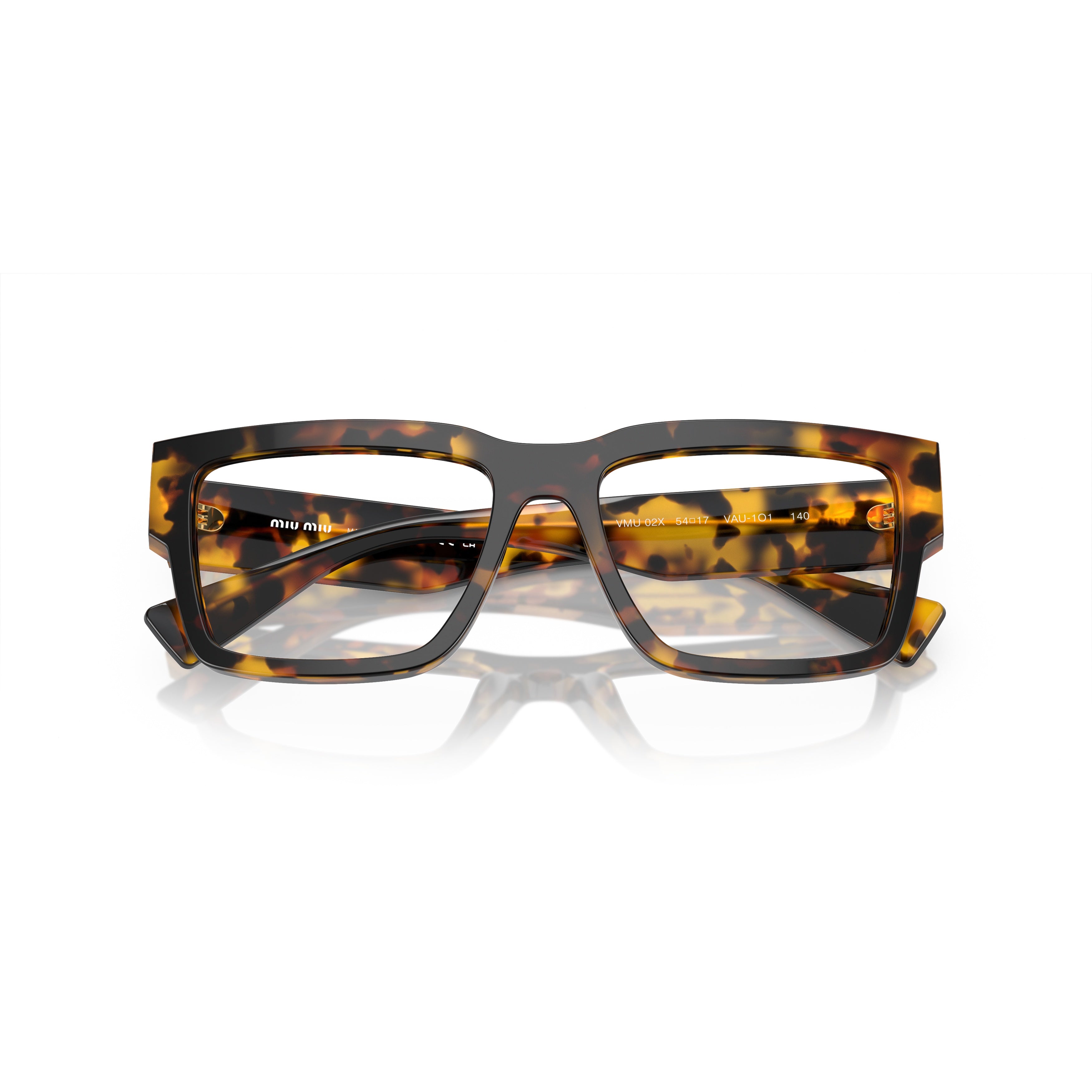 0mu 02xv Oversized Square Frame Tortoiseshell Acetate Sunglasses