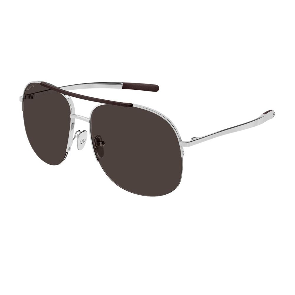 GG2165S 010 Silver Grey Sunglasses