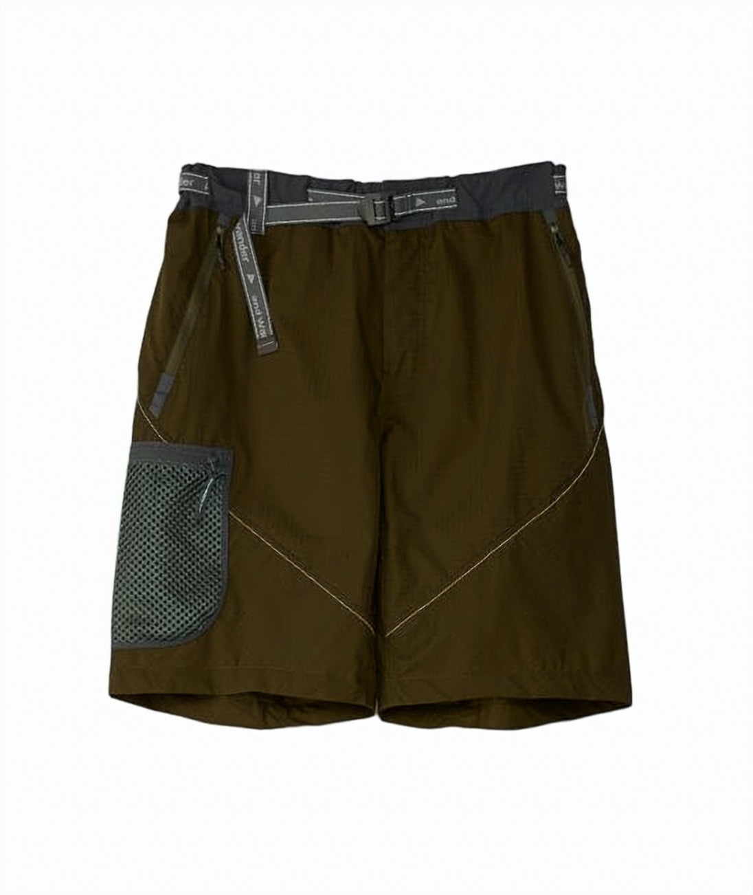Utilitarian Dark Olive Shorts
