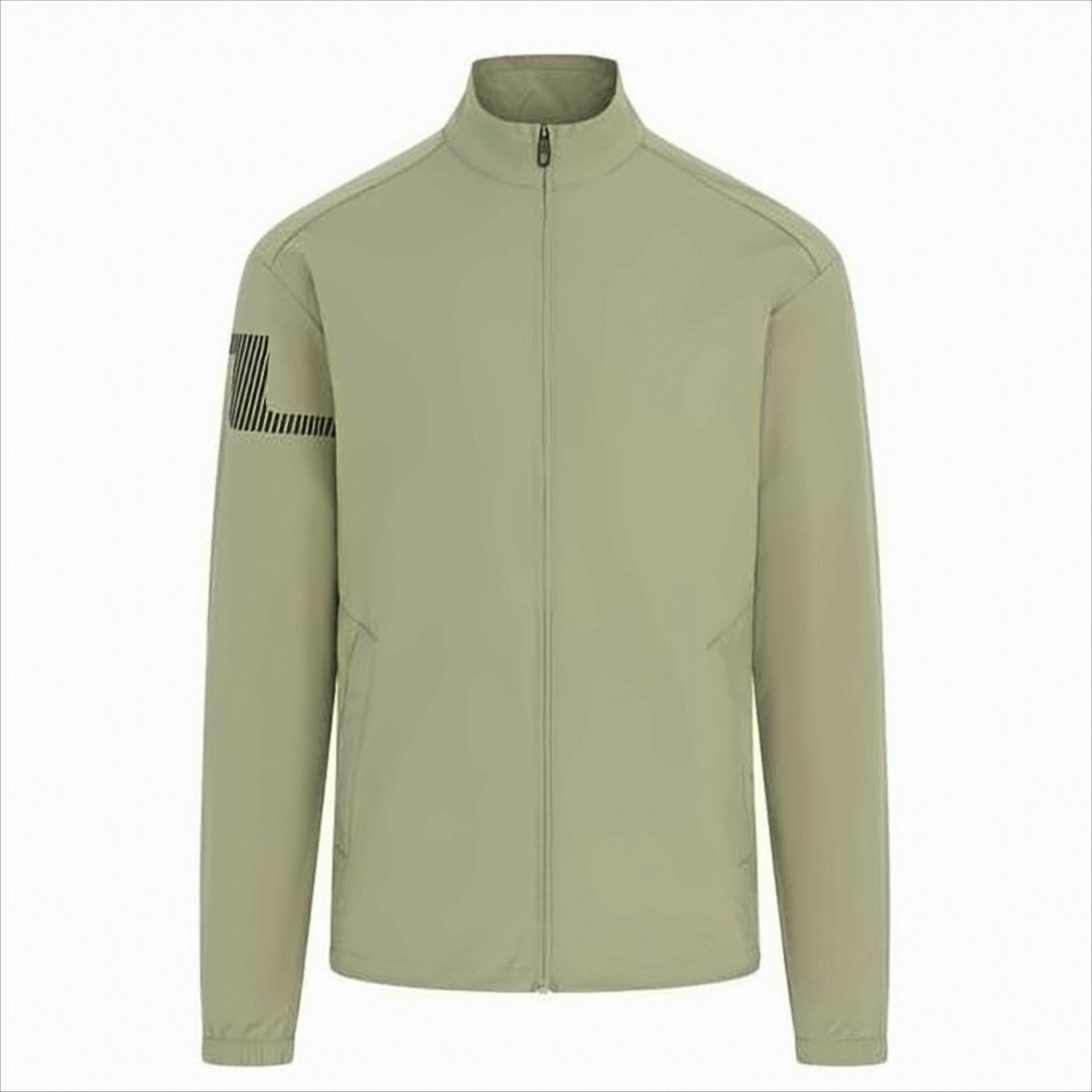 Lightweight Green Stand Collar Jacket