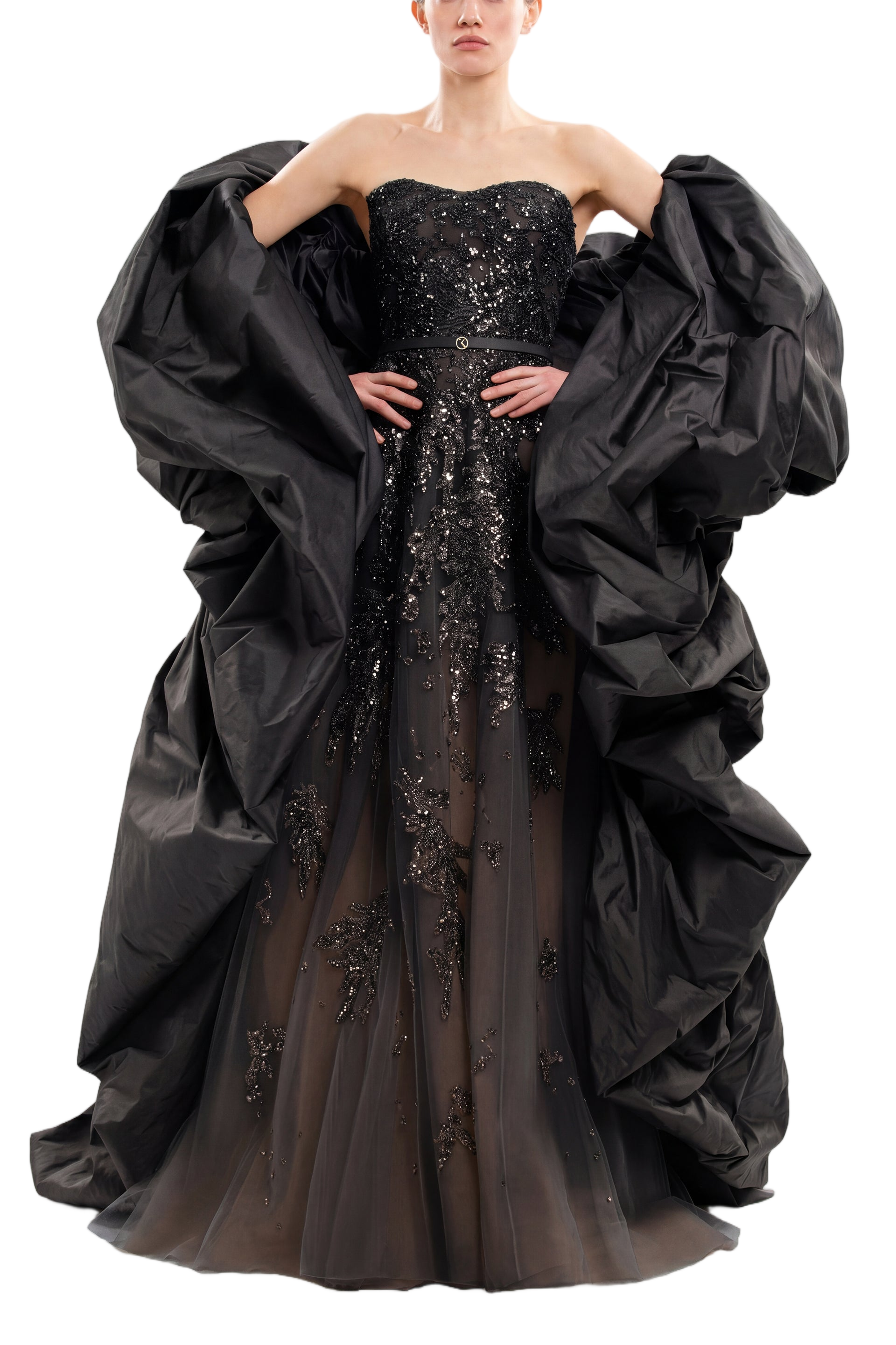 Taffeta Cape
