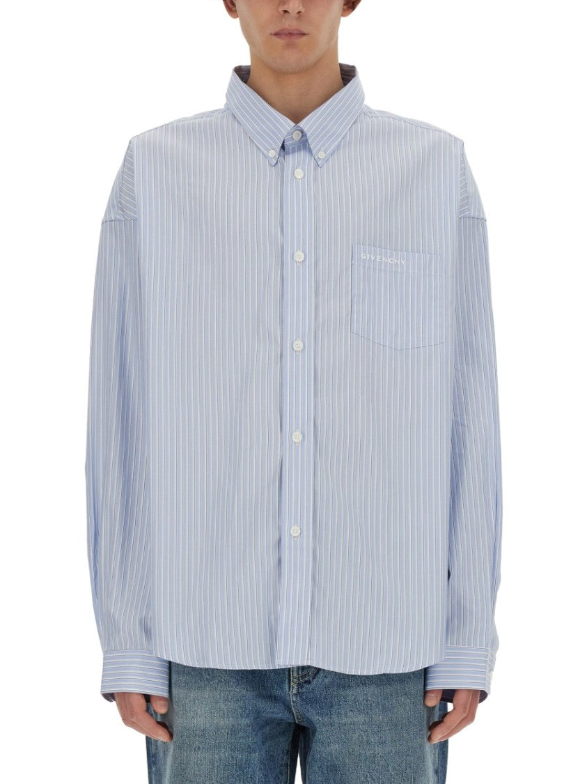 Oversized Button-Down Shirt