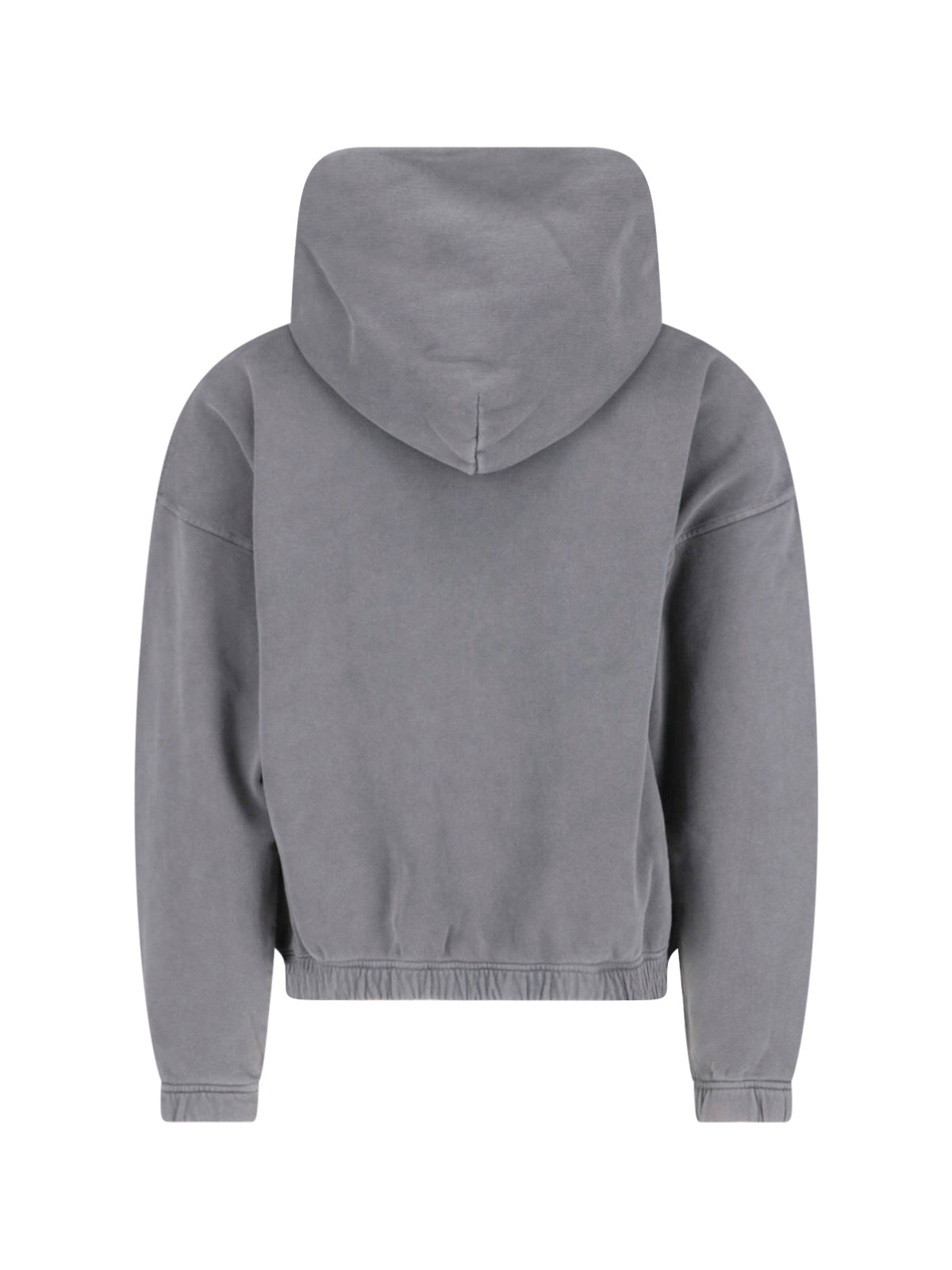 Gray Softcell™ Cotton Hooded Sweatshirt