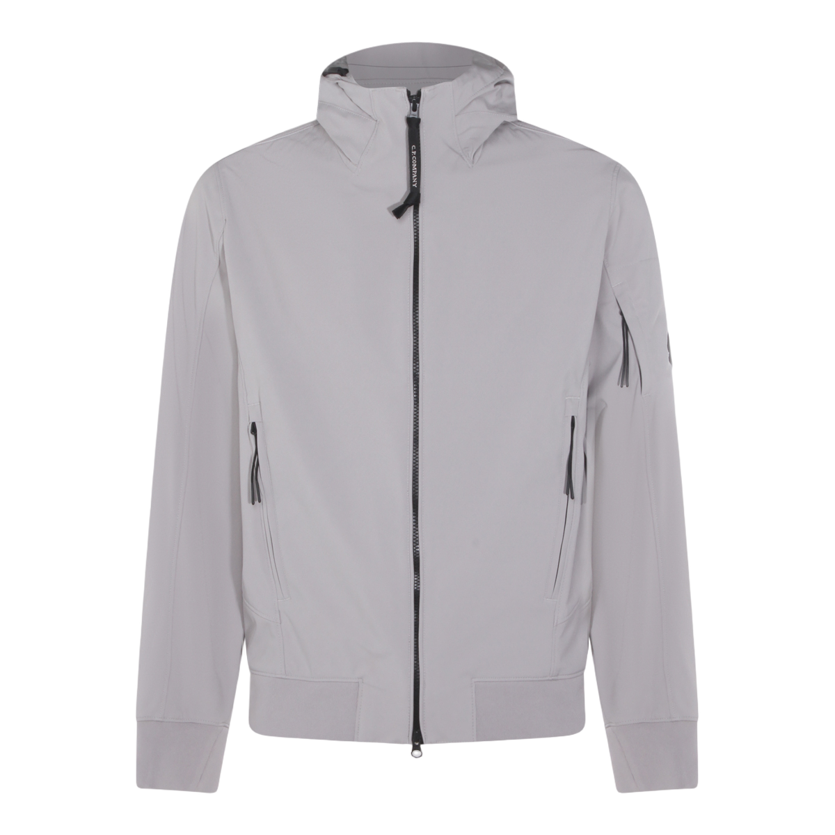 Light Grey Jacket with Hood