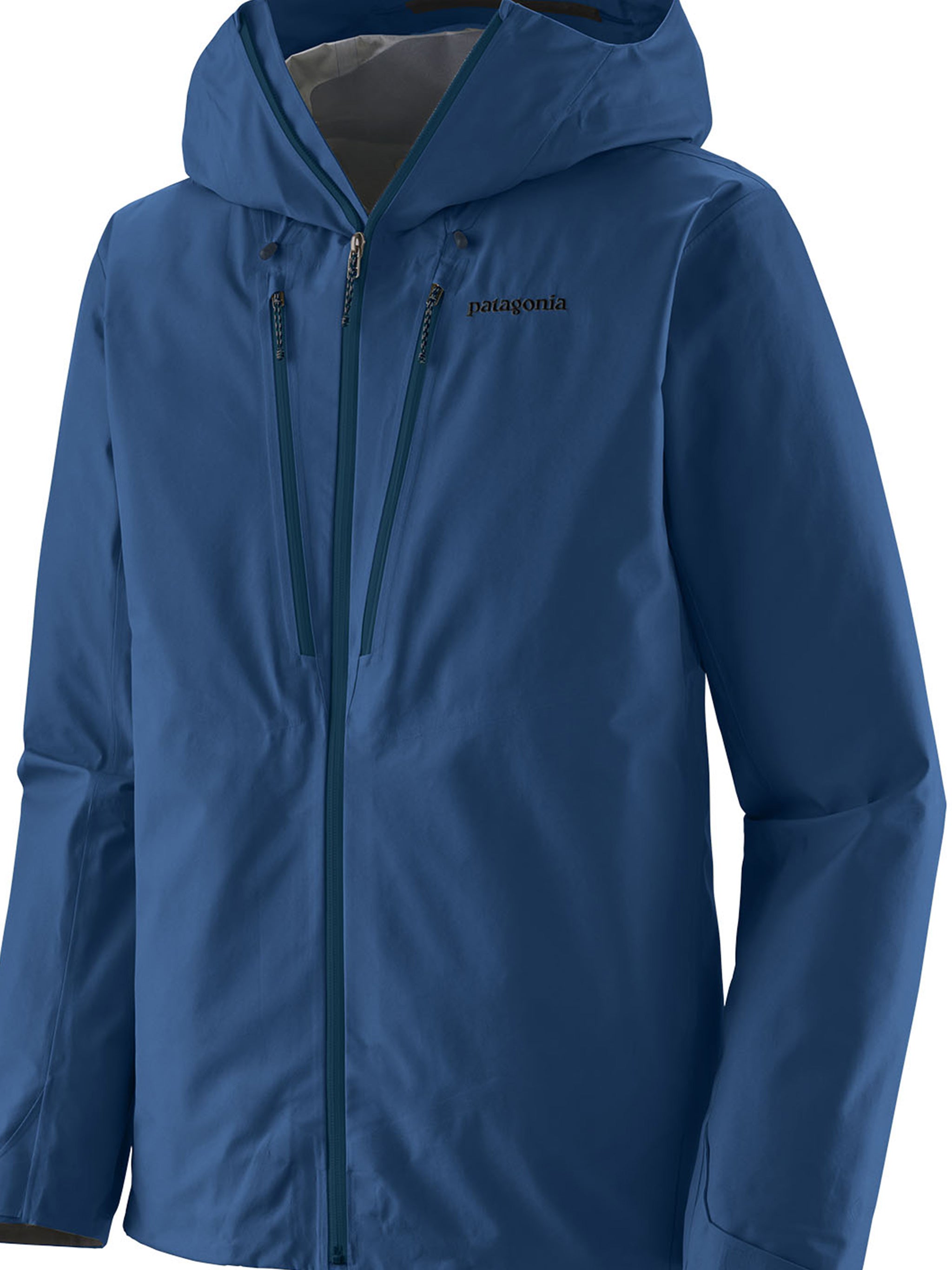 Blue Triolet Jacket Matte Rain Jacket