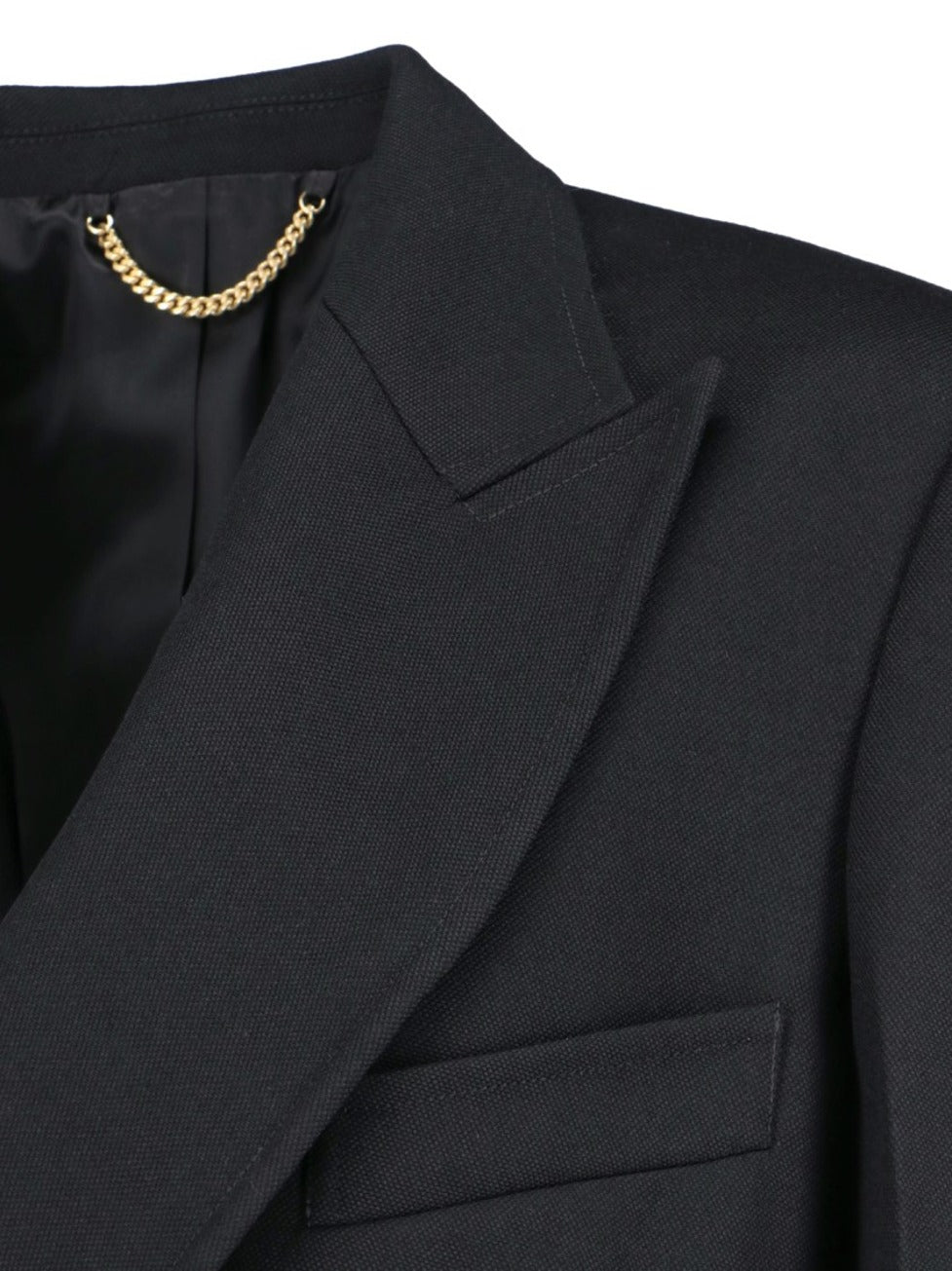 Double-Breasted Blazer – Black