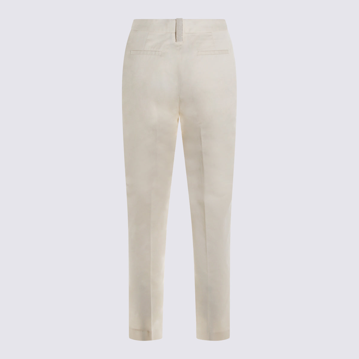 White Cotton Pants