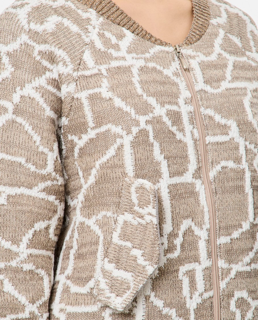 Jacquard Harrington Jacket