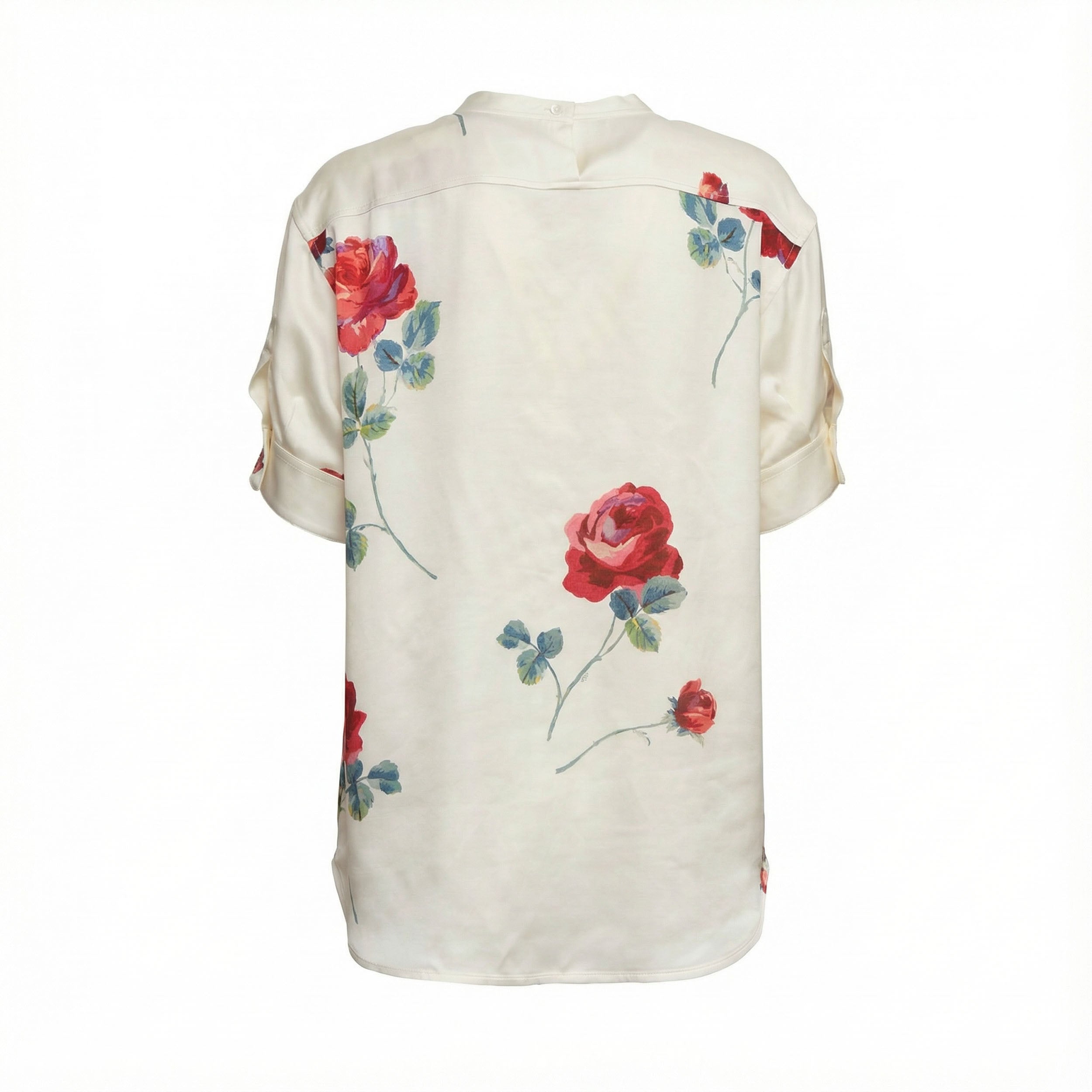 Floral Print Short-Sleeve Shirt