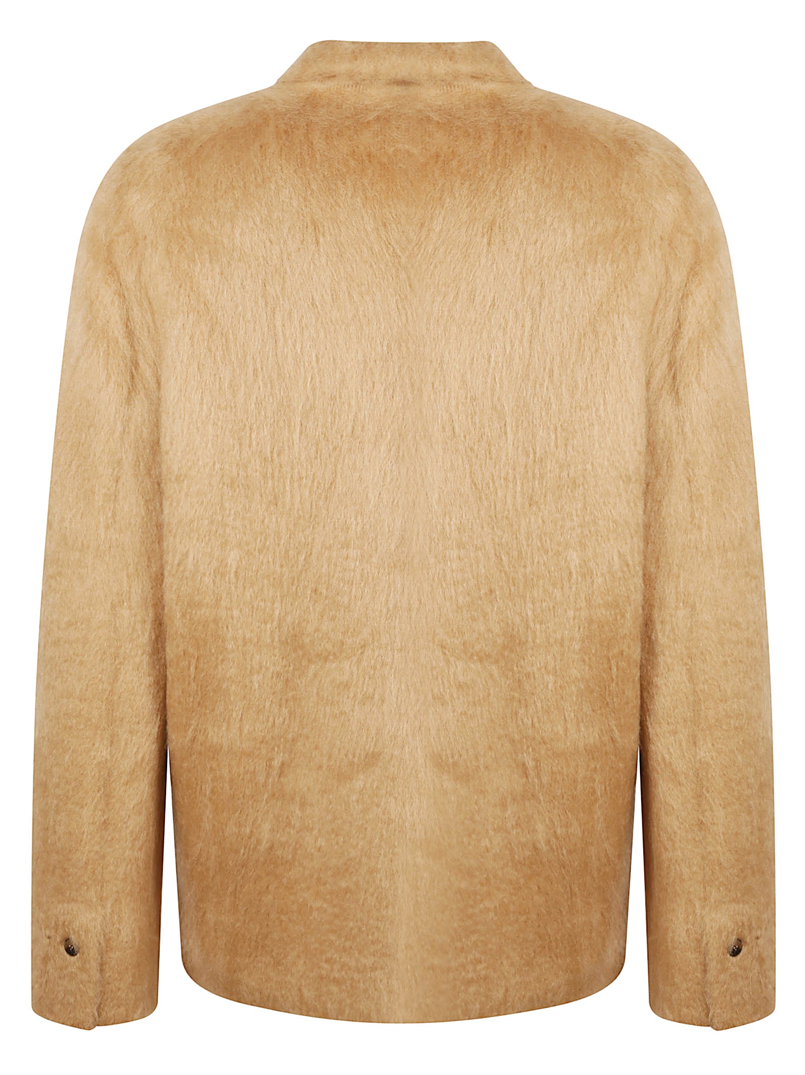 Double-Breasted Tailored Jacket In Cashmere, Silk