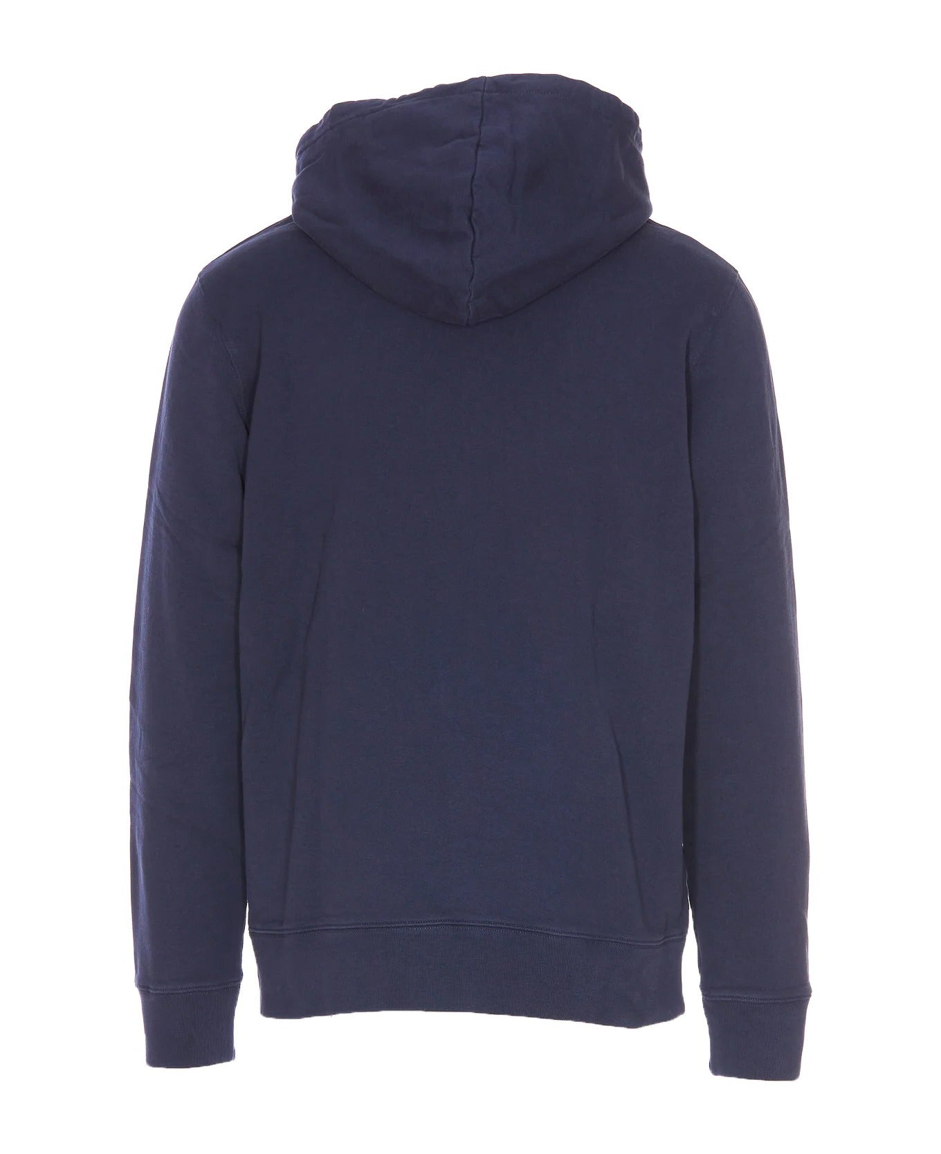 Pullover Hoodie With Embroidered Chest Logo And Kangaroo Pocket