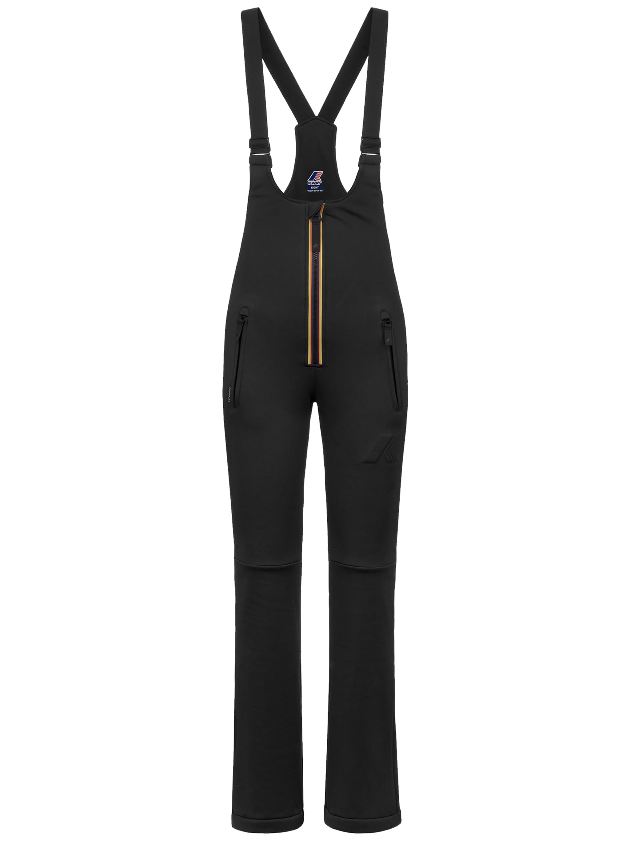 Black Bochaine Softshell Bib Ski Pants
