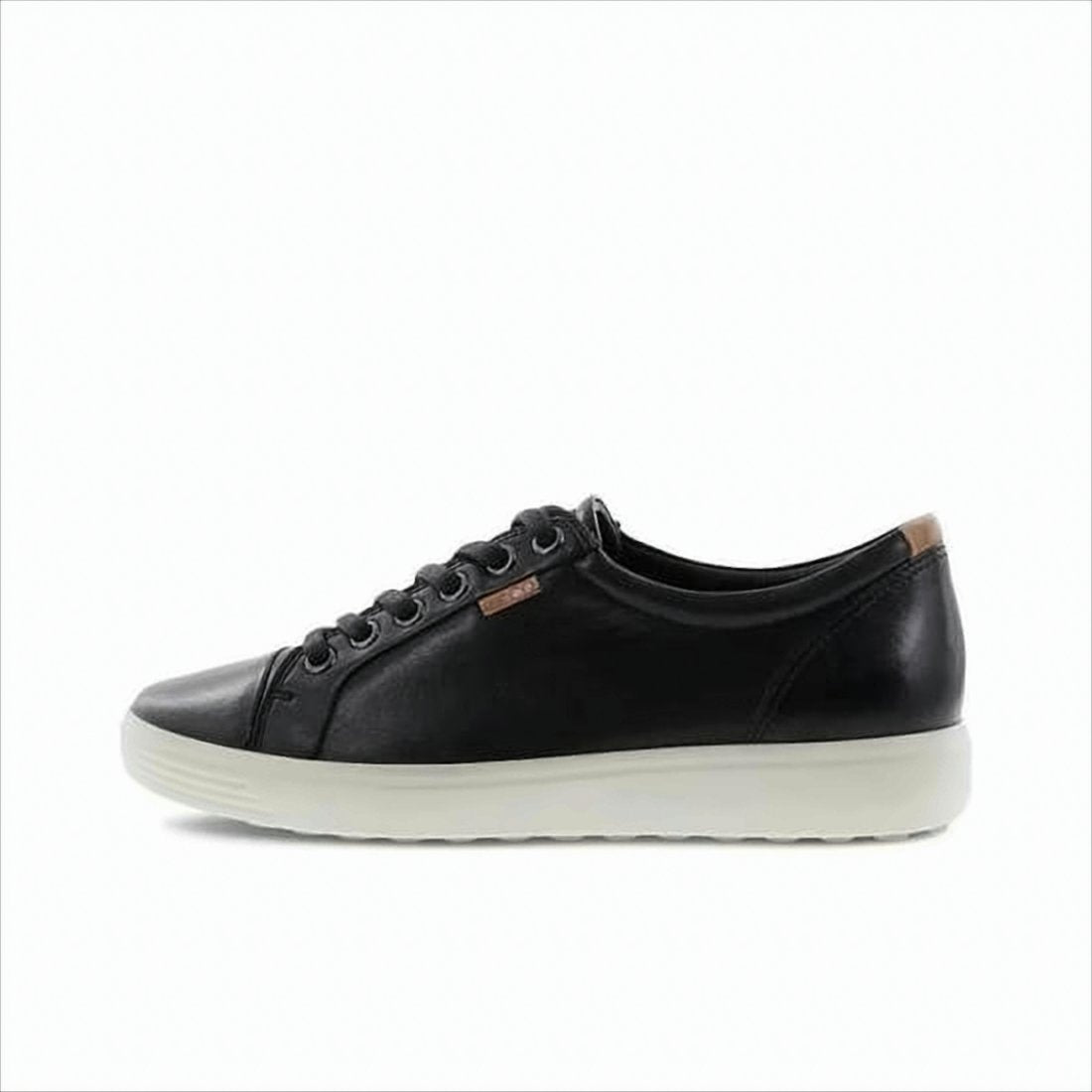 Minimalist Low-Top Sneaker with Smooth Leather Upper