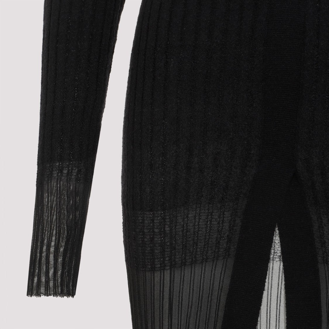 Black Degrade Midi Dress
