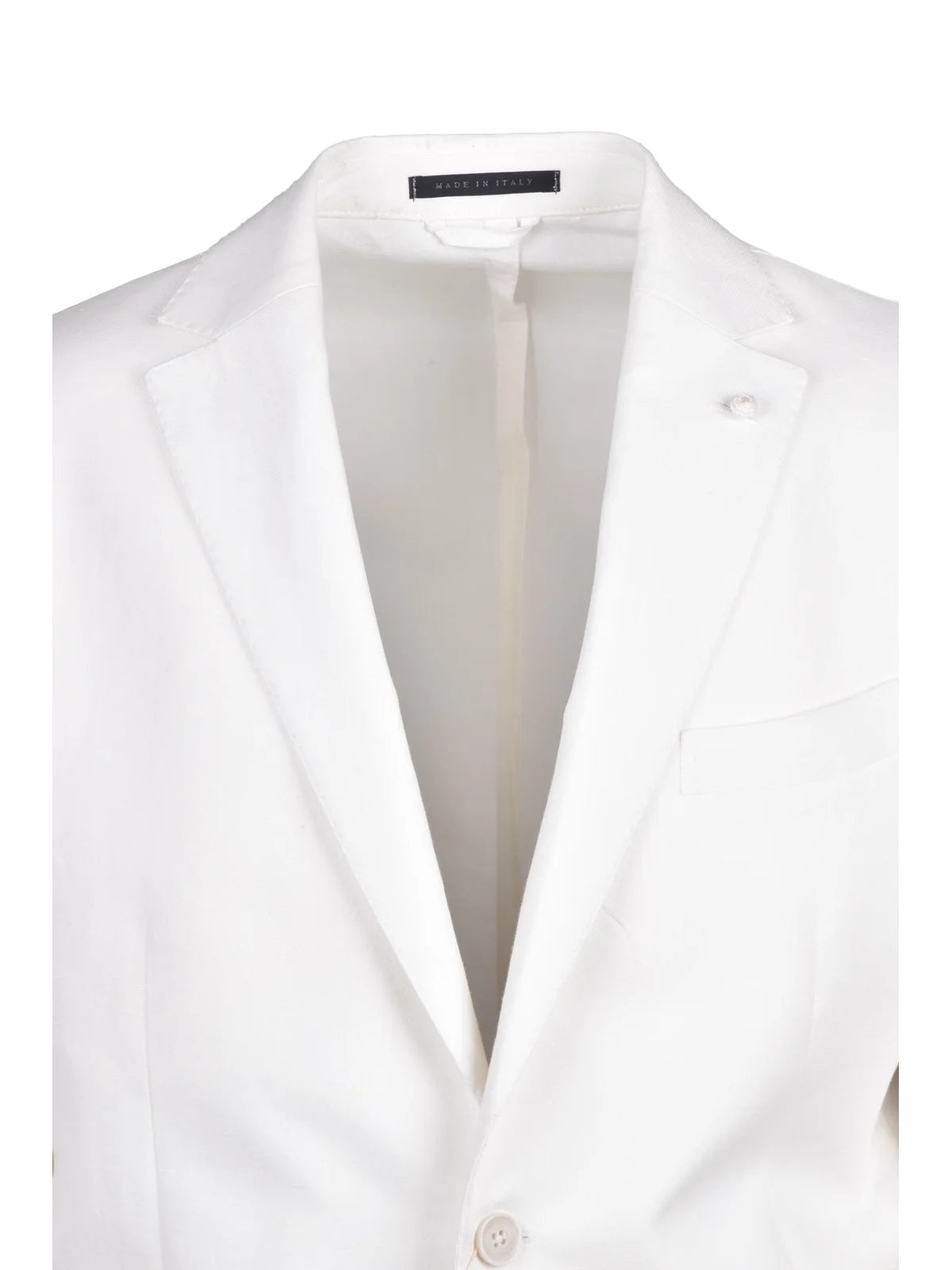 Linen Cotton Jacket - White