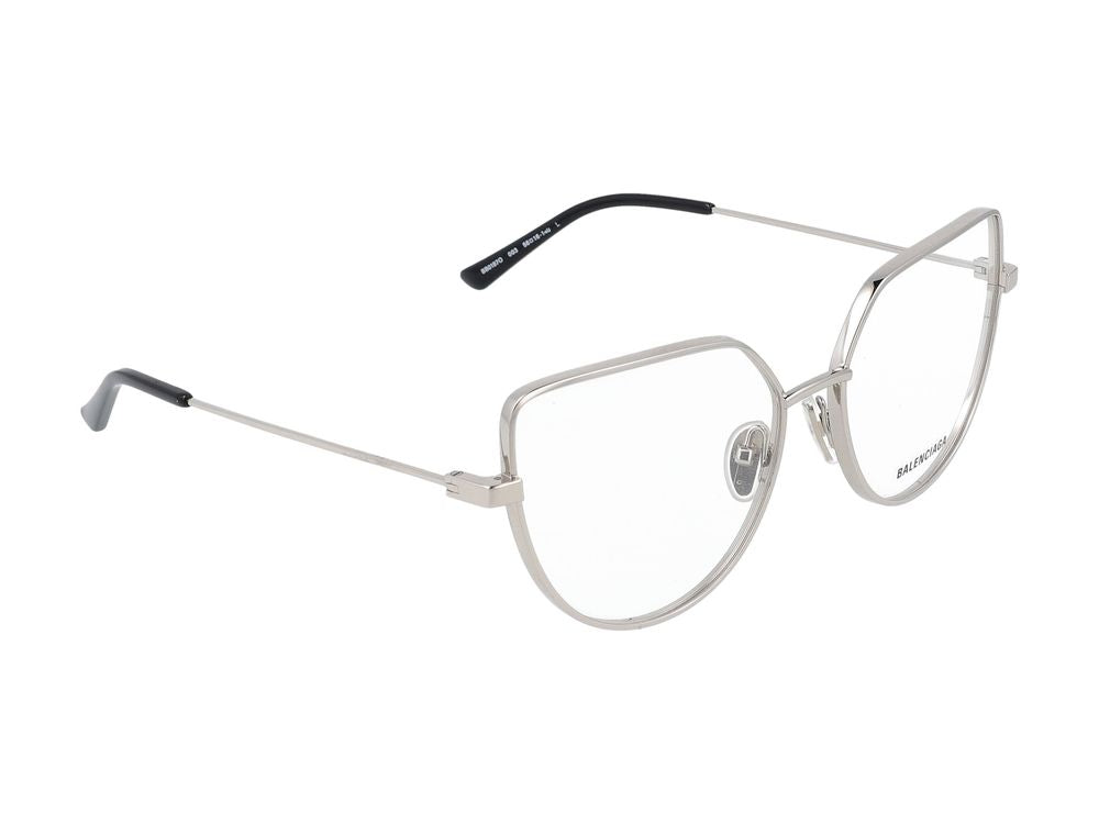 Eyeglasses BB0197O 003 silver silver transparent 56/16/140
