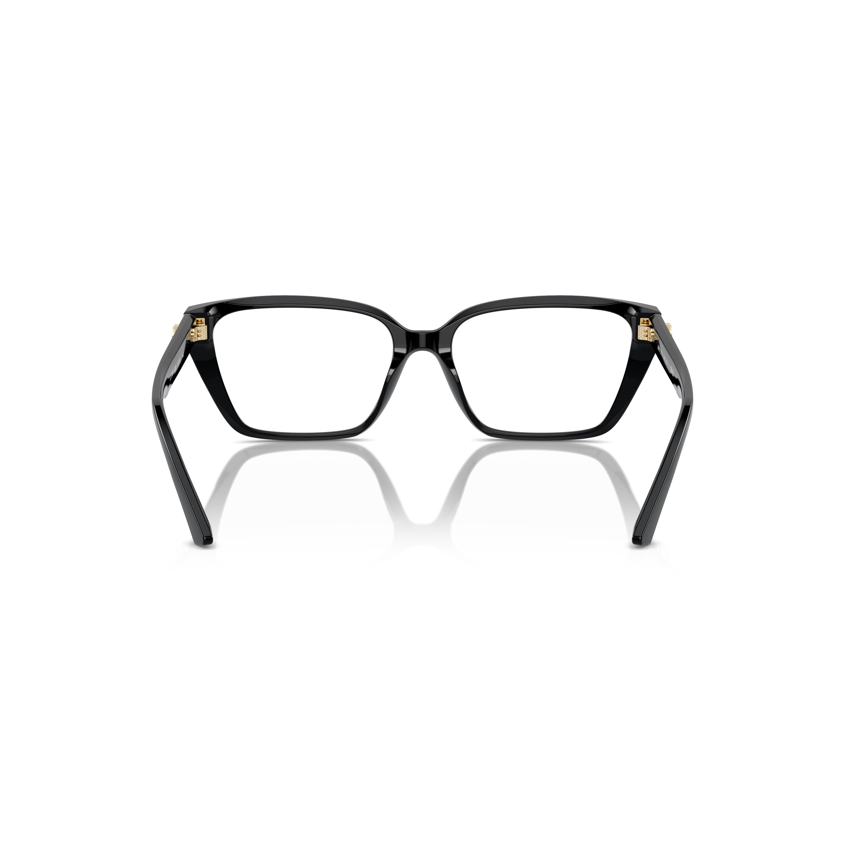 0jc3008 Rectangular Black Acetate Sunglasses