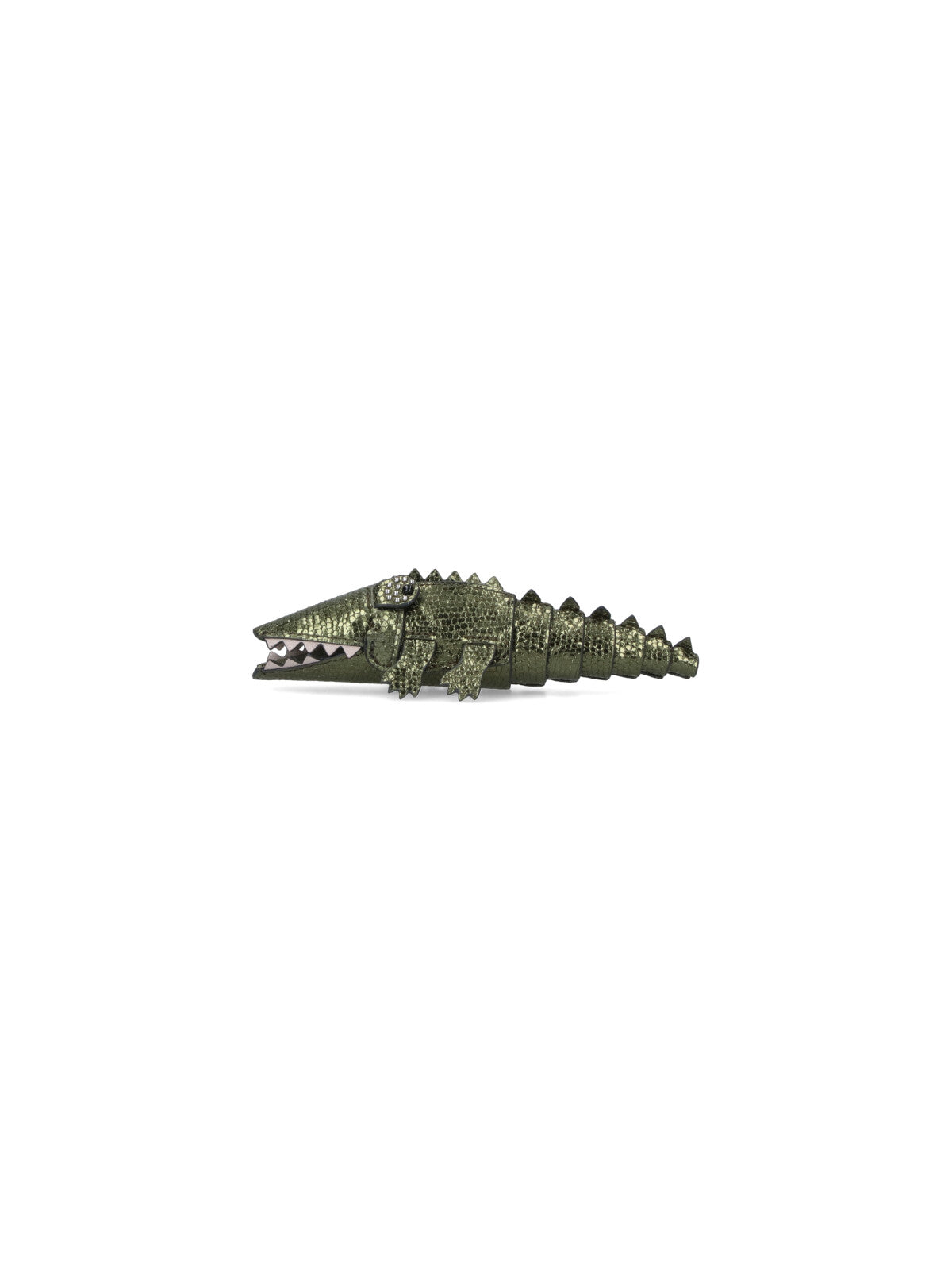 "Crocodile" Keychain Charm – Green