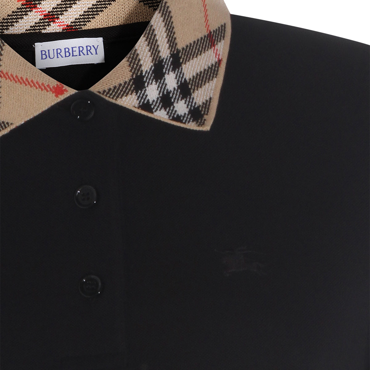 Check Collar Polo Shirt
