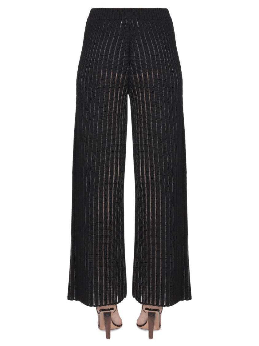 Relaxed Fit Wide Leg Pants