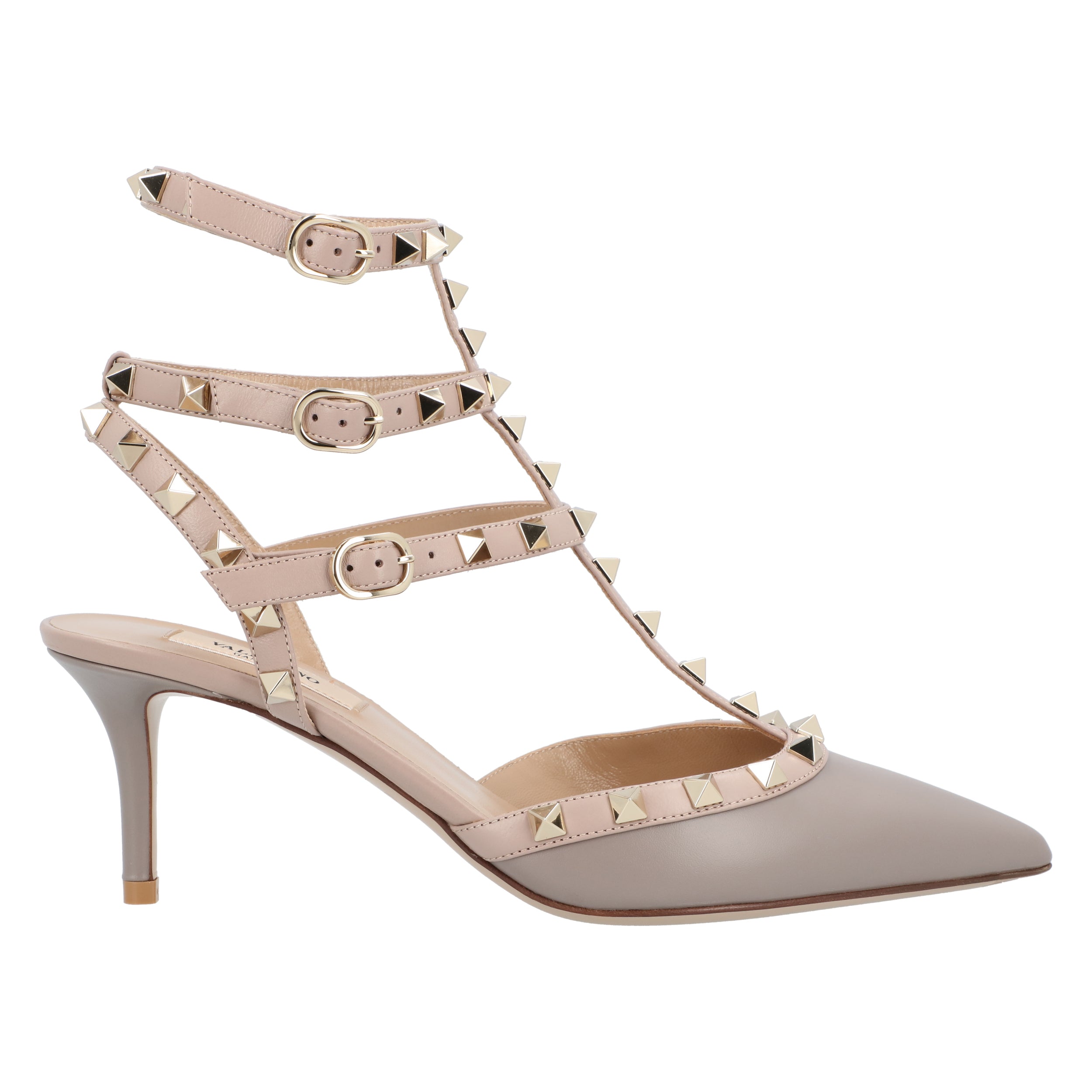 Rockstud Pointed-Toe Pumps