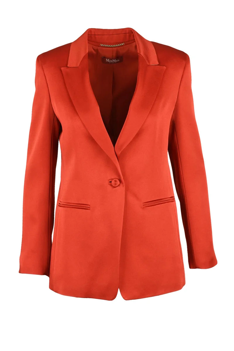 Ebert Blazer Jacket - Red