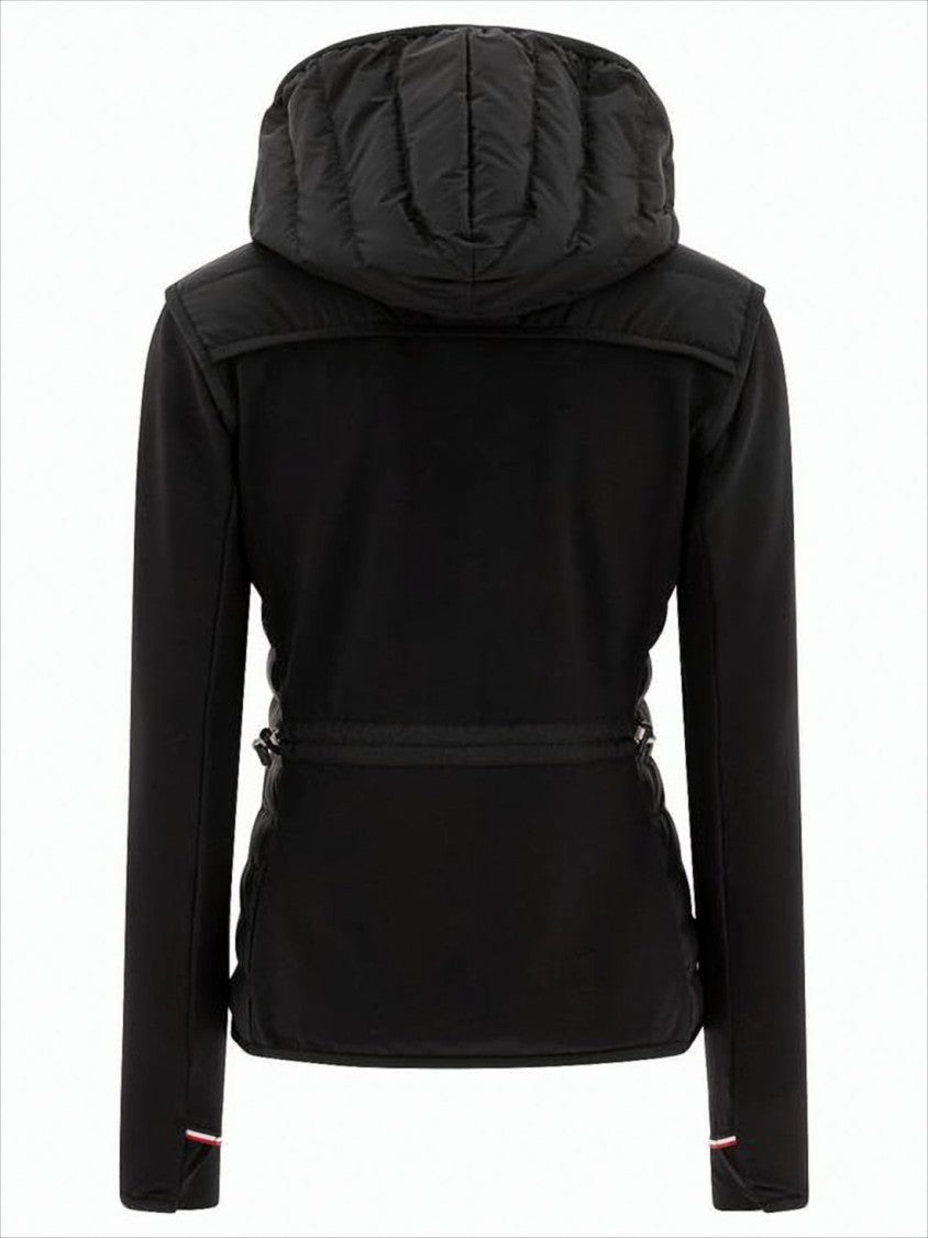 Quilted Padded Down Coat with Hood