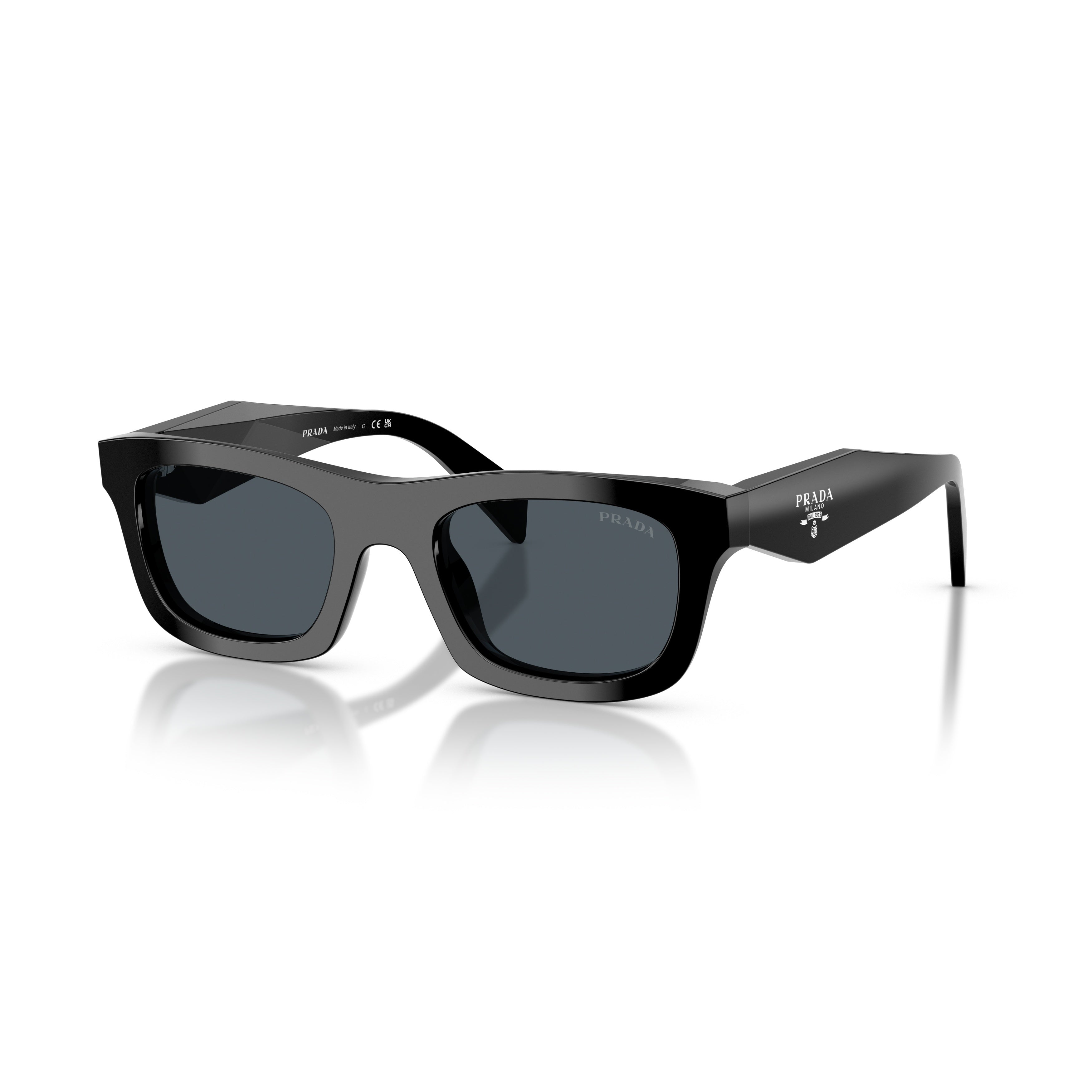 0pr C06s Black Acetate Sunglasses