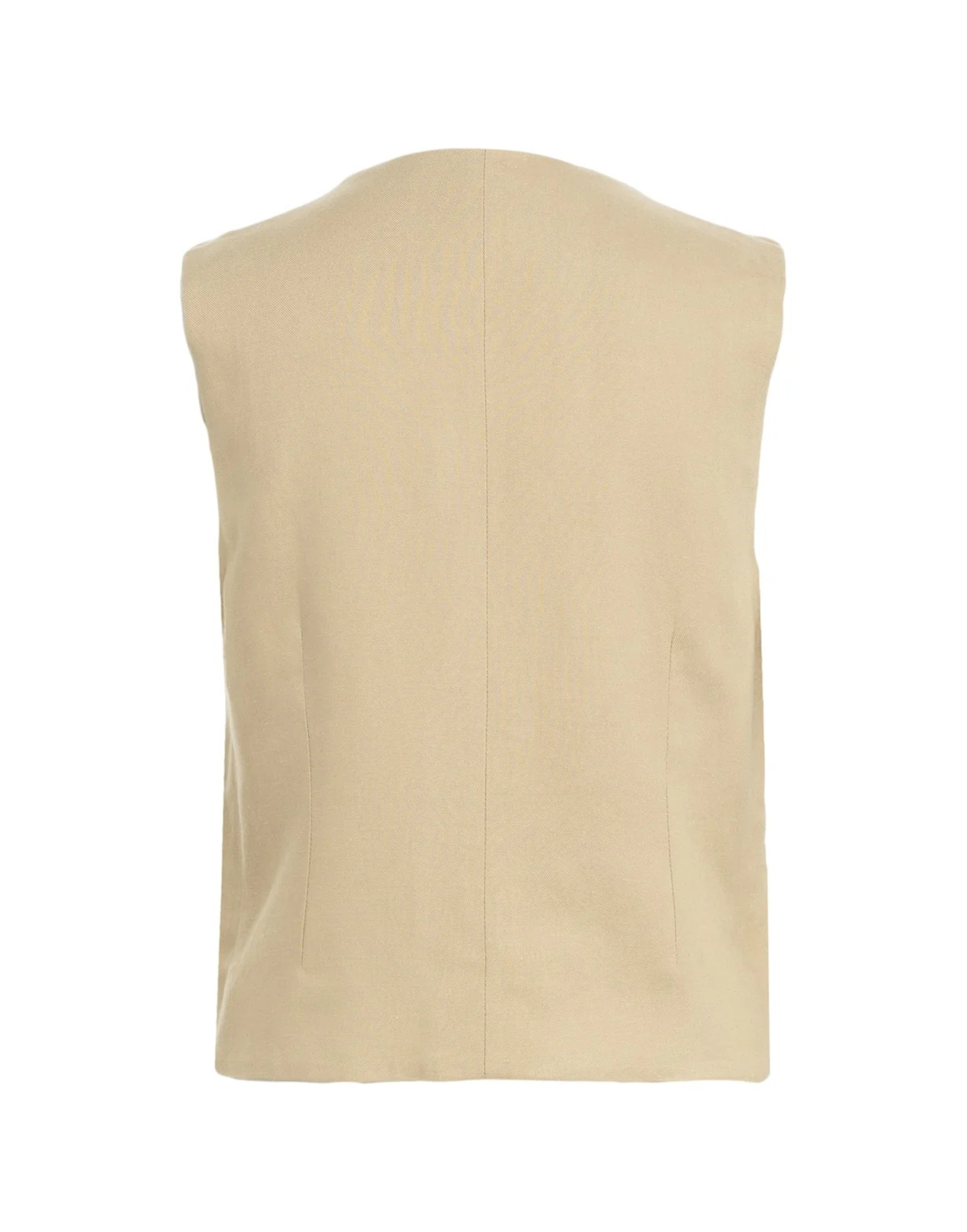 Refined V-Neck Sleeveless Gilet