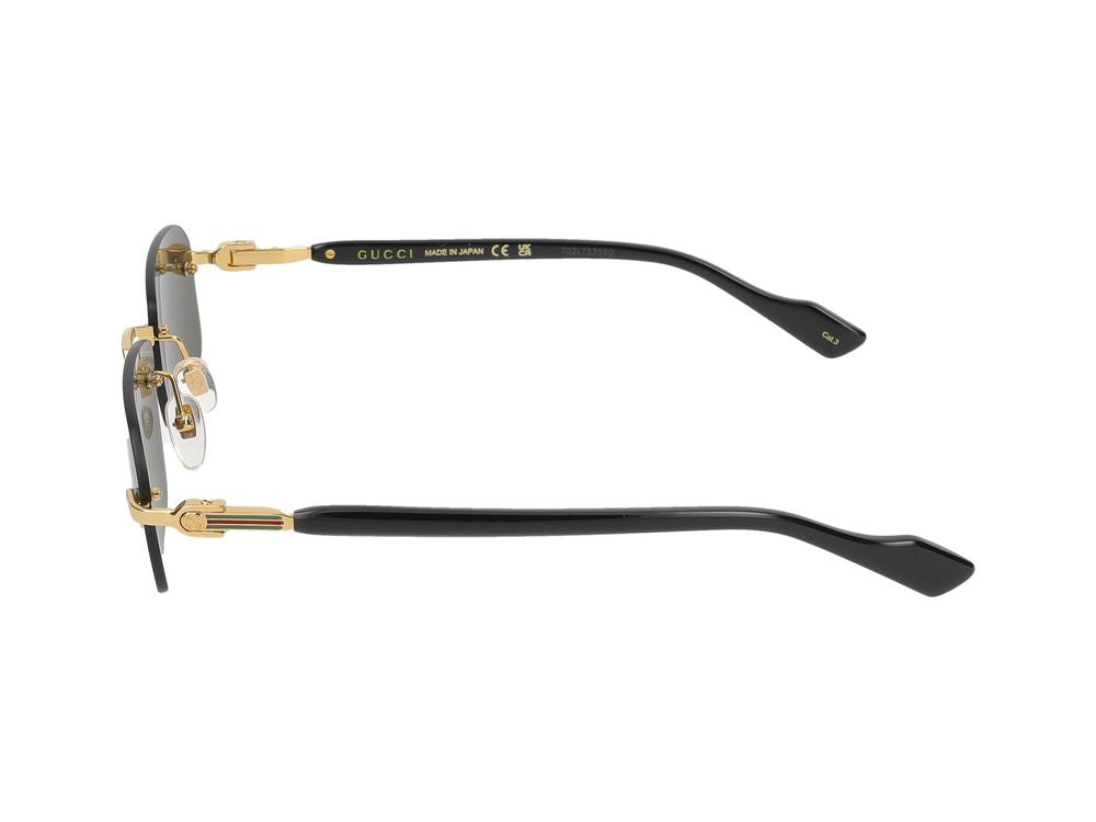 Sunglasses Gucci GG1221S 001 gold black grey 56/16/140