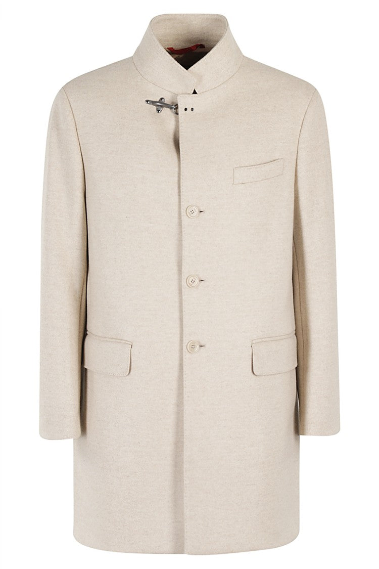Beige Tailored Coat