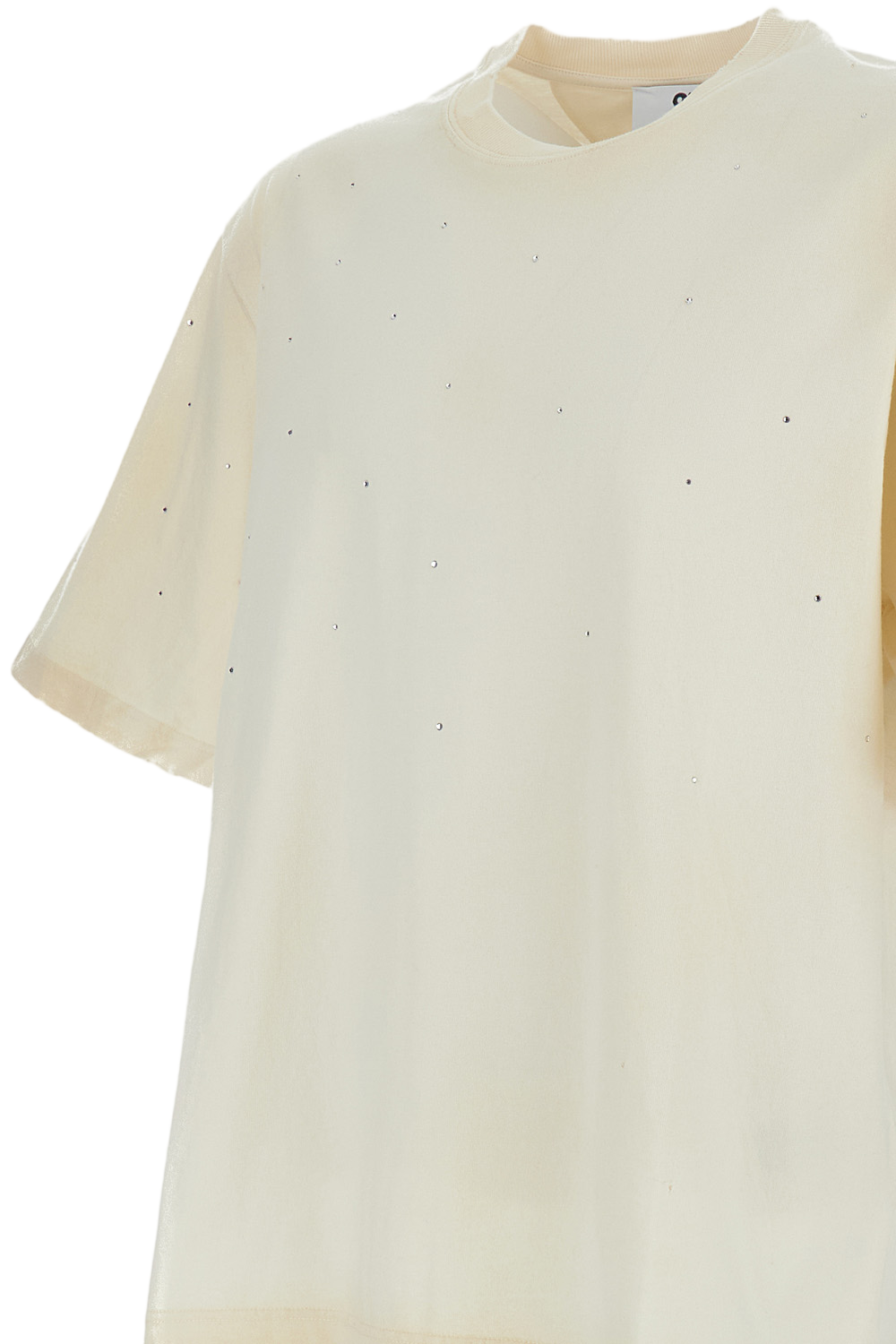 Relaxed Fit Vintage Treatment Cotton T-Shirt