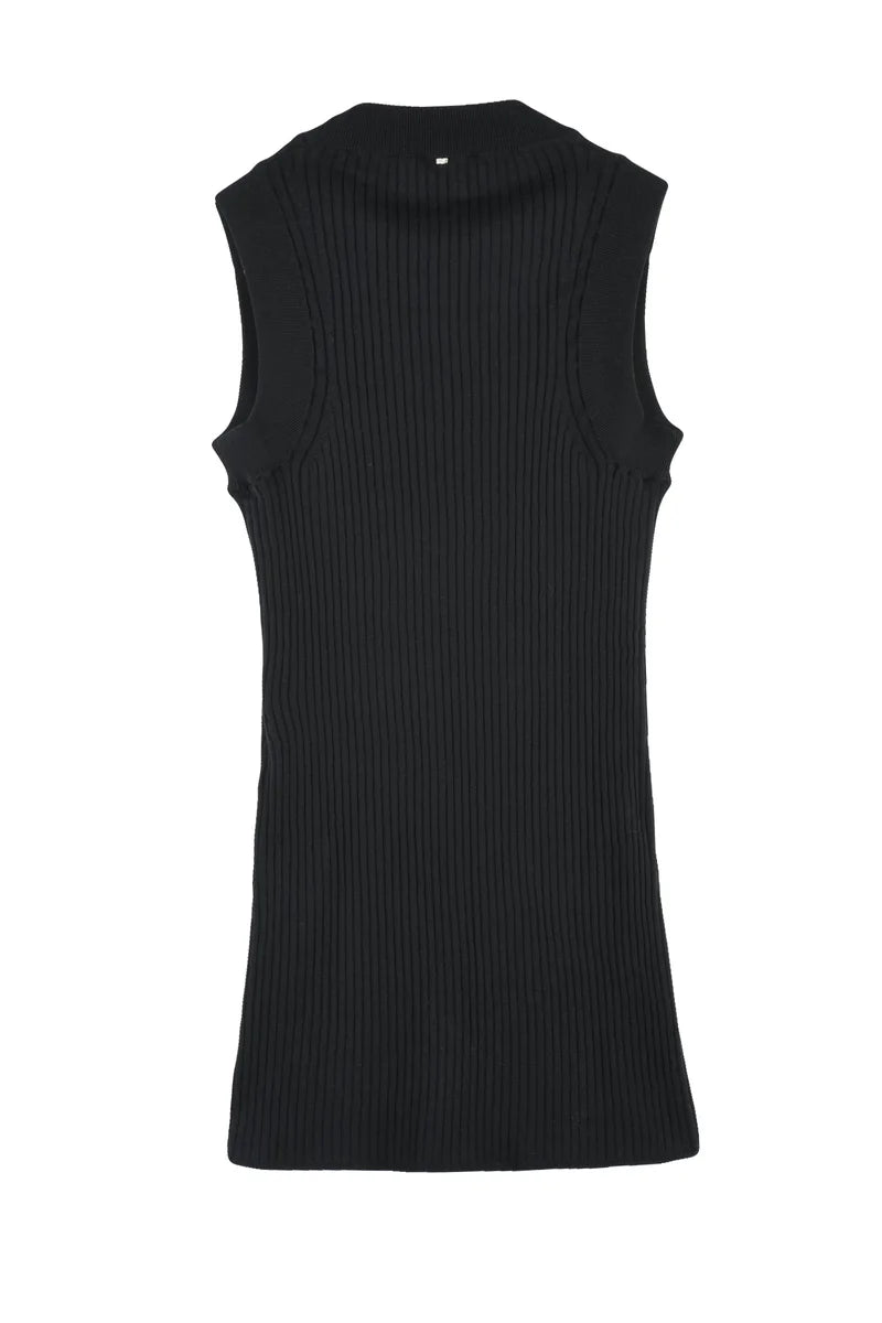 Tione Cotton Top - Black