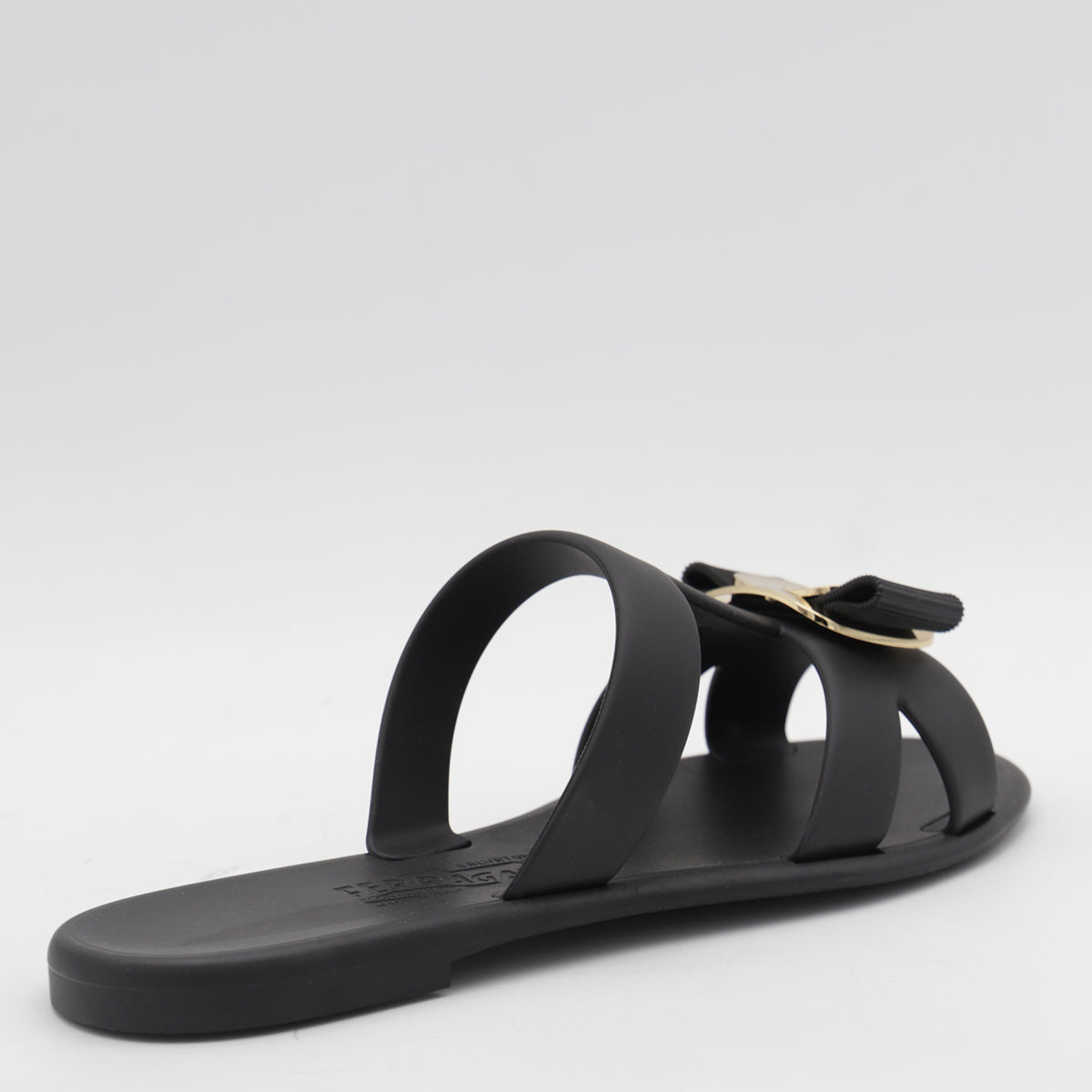 Flat Sandal with Subtle Gold-tone Buckle
