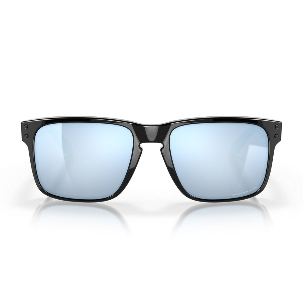 Oo9102 - Holbrook Glossy Black Rectangular Sunglasses