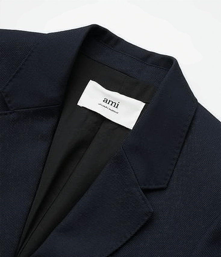 Tailored Black Suit Set with Notch Lapel