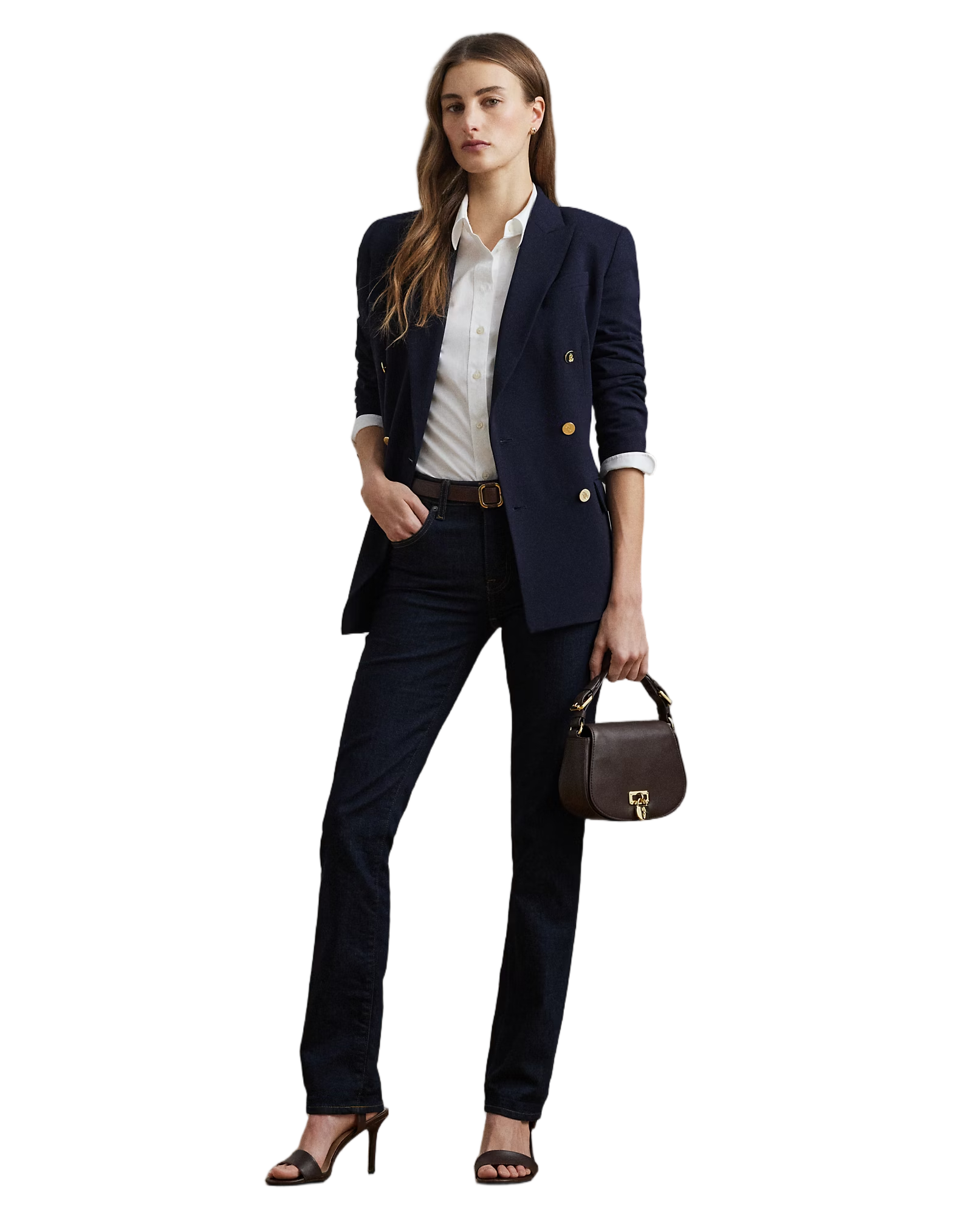 Tailored White Long Sleeve Shirt