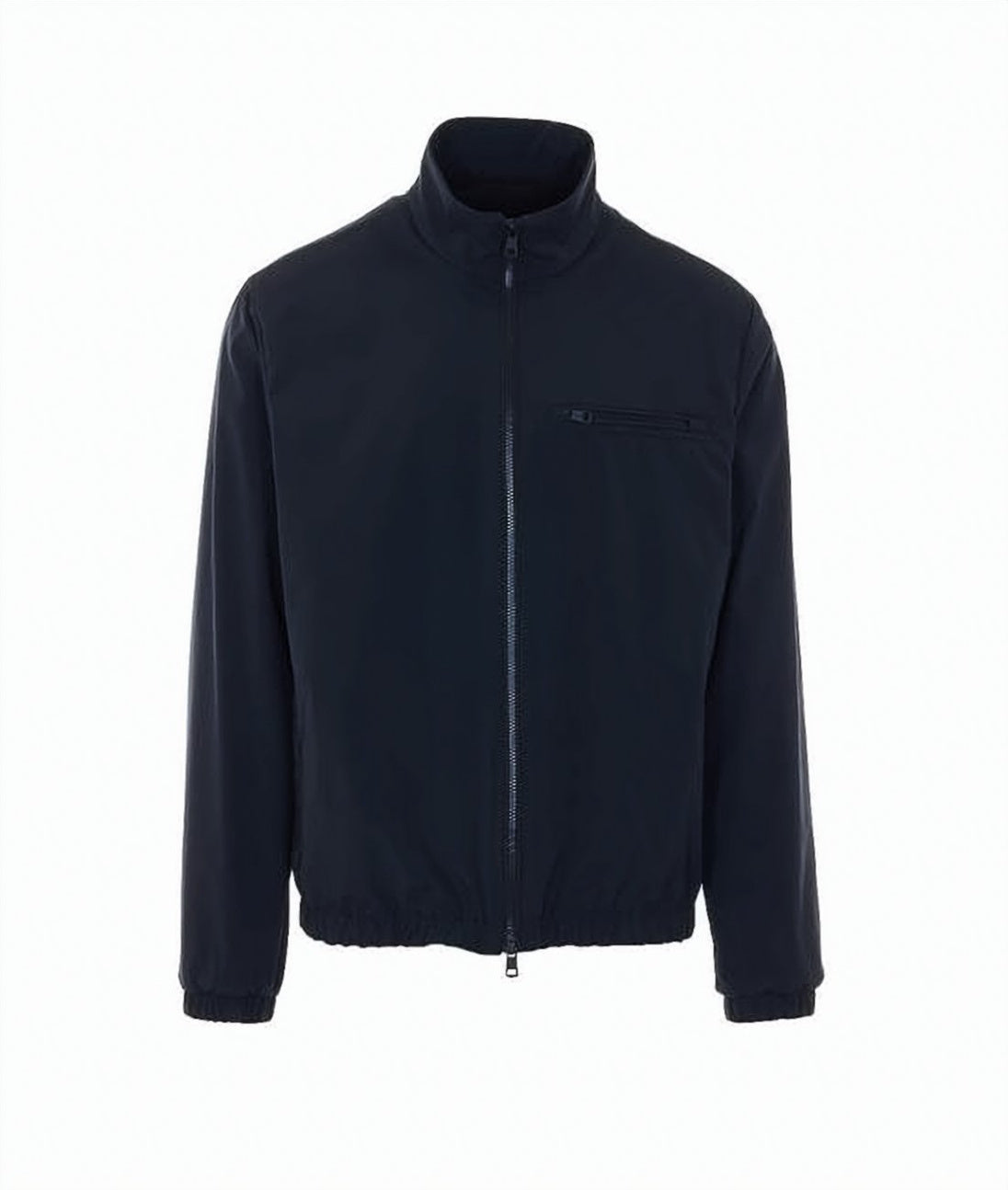 High Collared Minimalist Casual Jacket