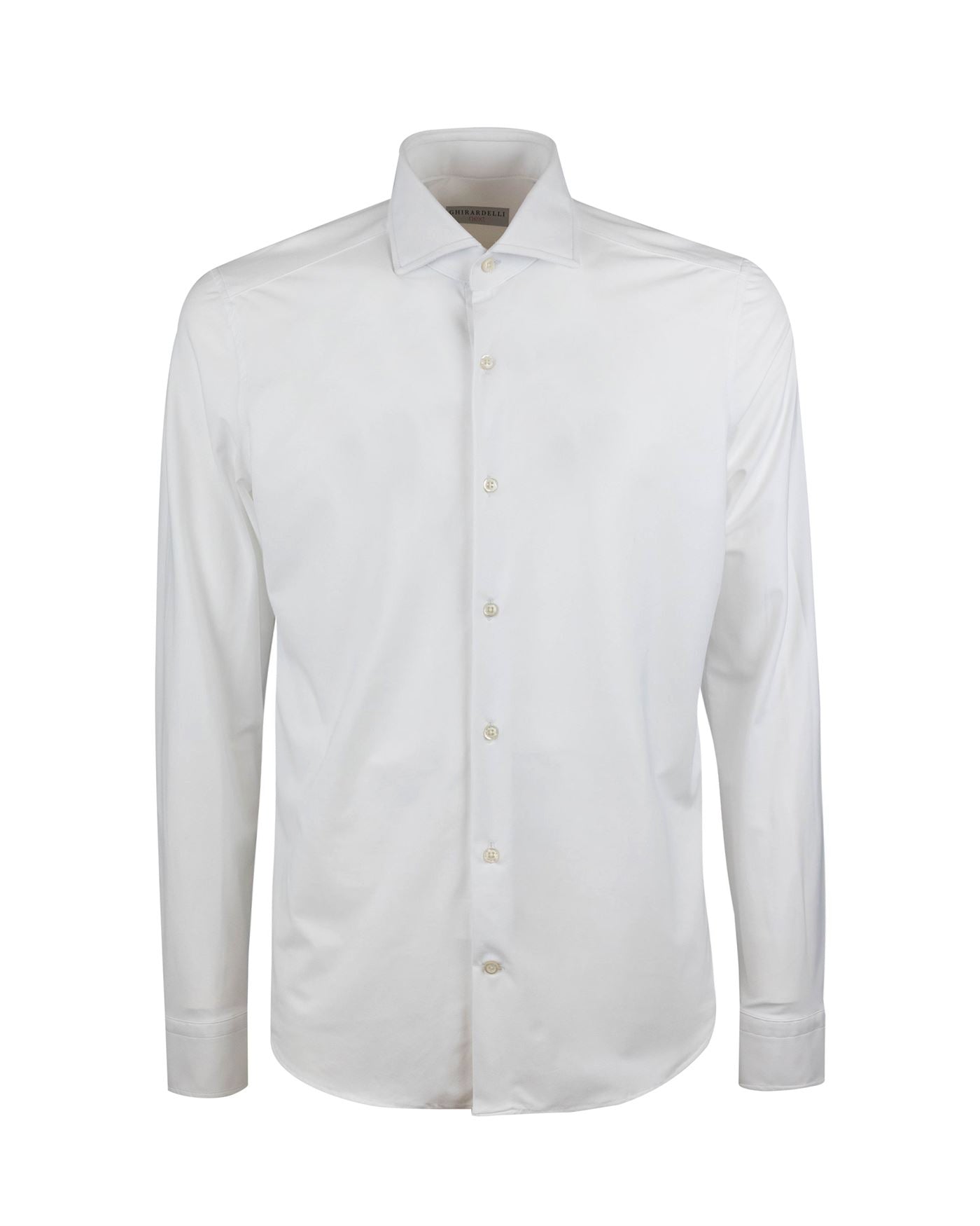 White Stretch Classic Shirt