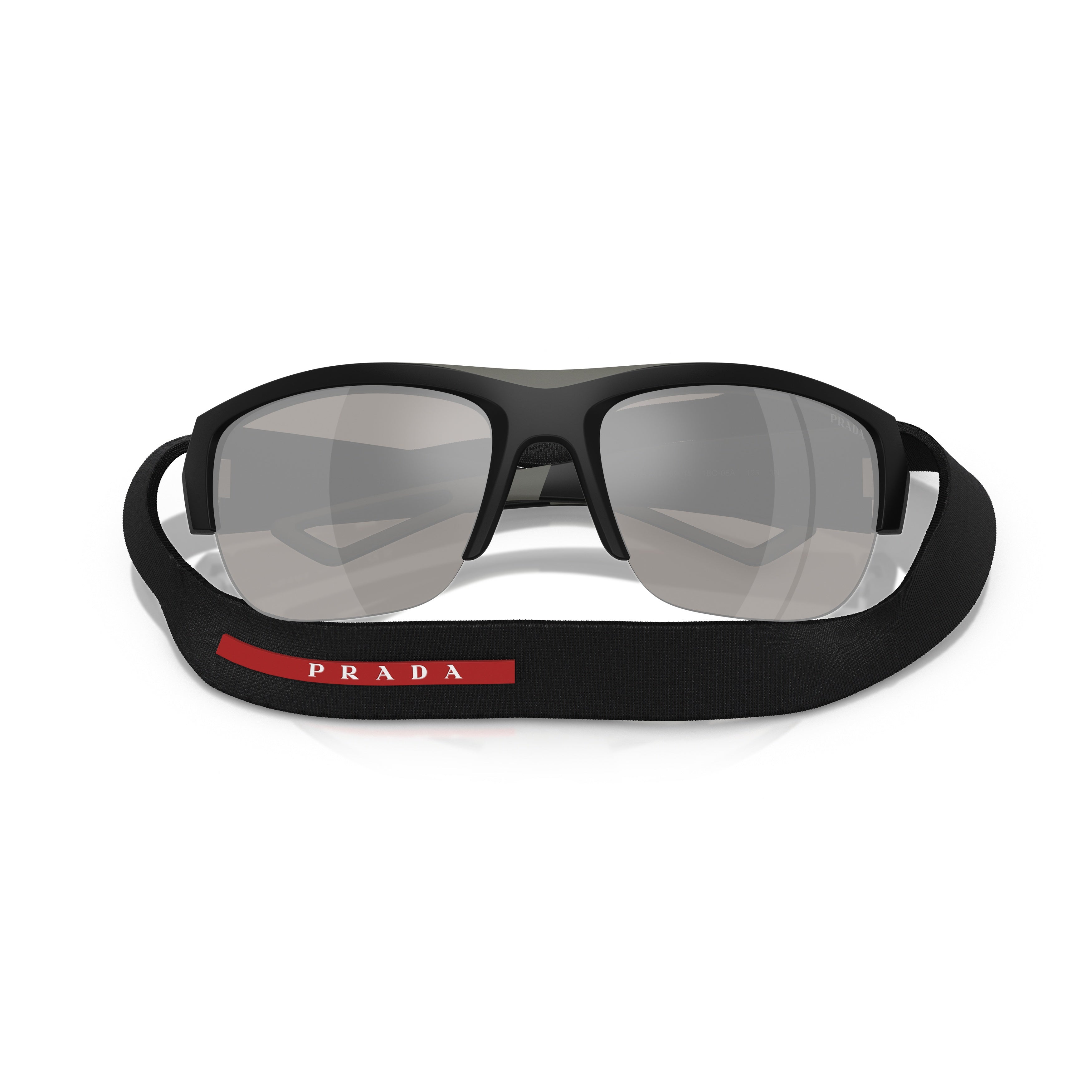 0ps A01s Sporty Black Frame Sunglasses