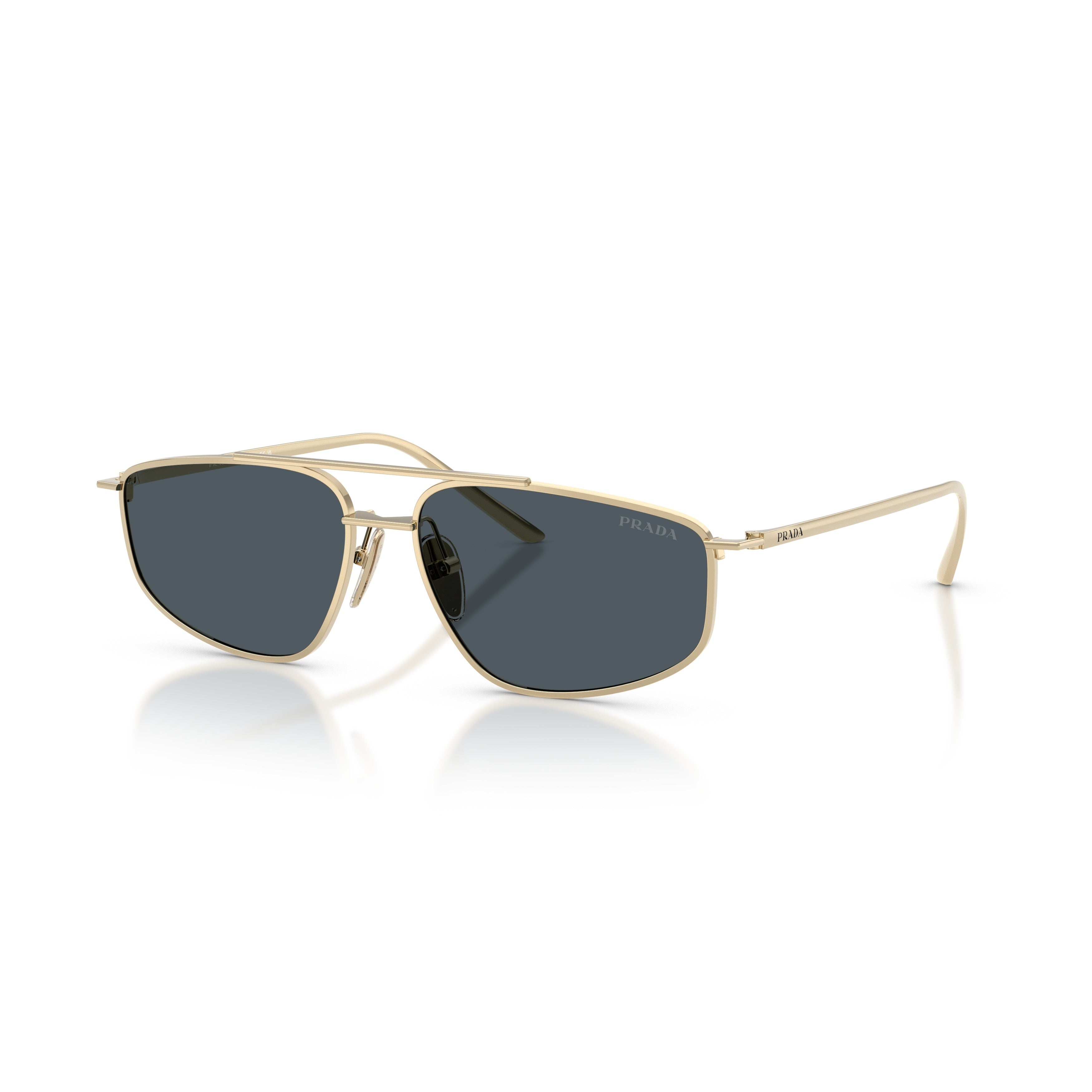 0pr C51s Gold Metal Frame Sunglasses