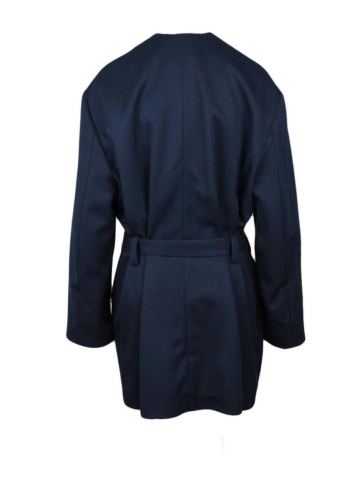 Double-Breasted Overcoat - Multicolor